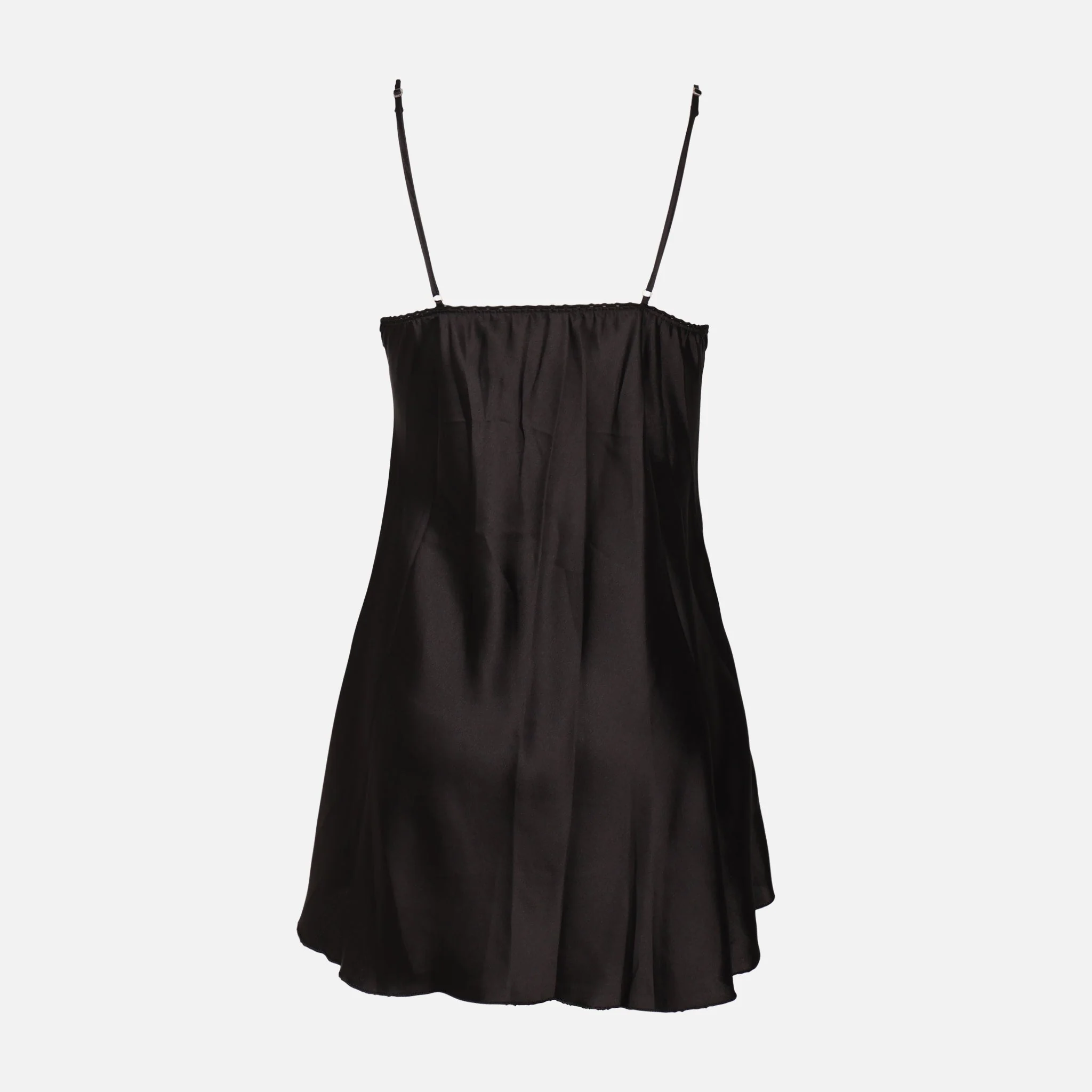 Ladies Satin Midi Night Gown And Robe Set - Image 4