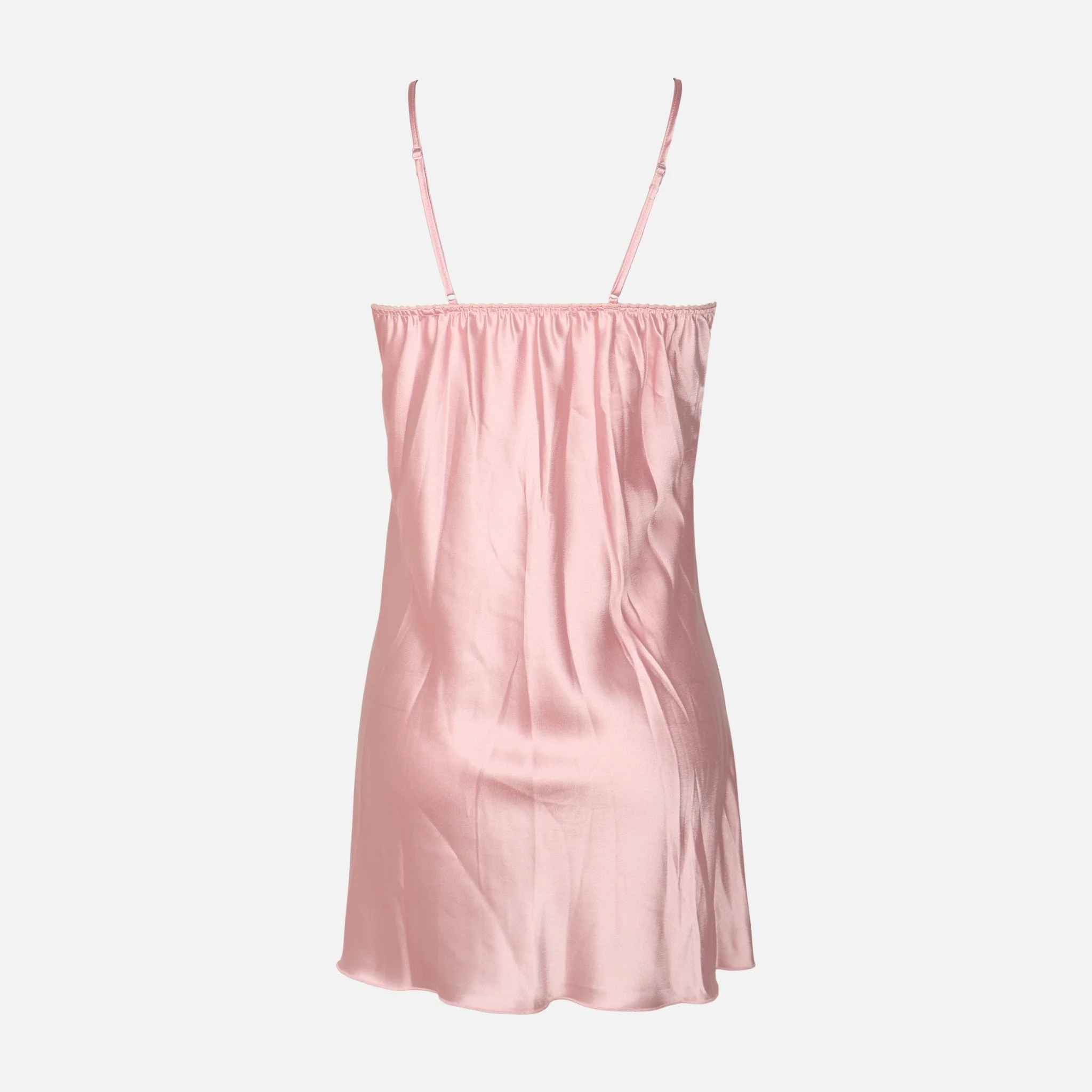 Ladies Satin Midi Night Gown And Robe Set - Image 4