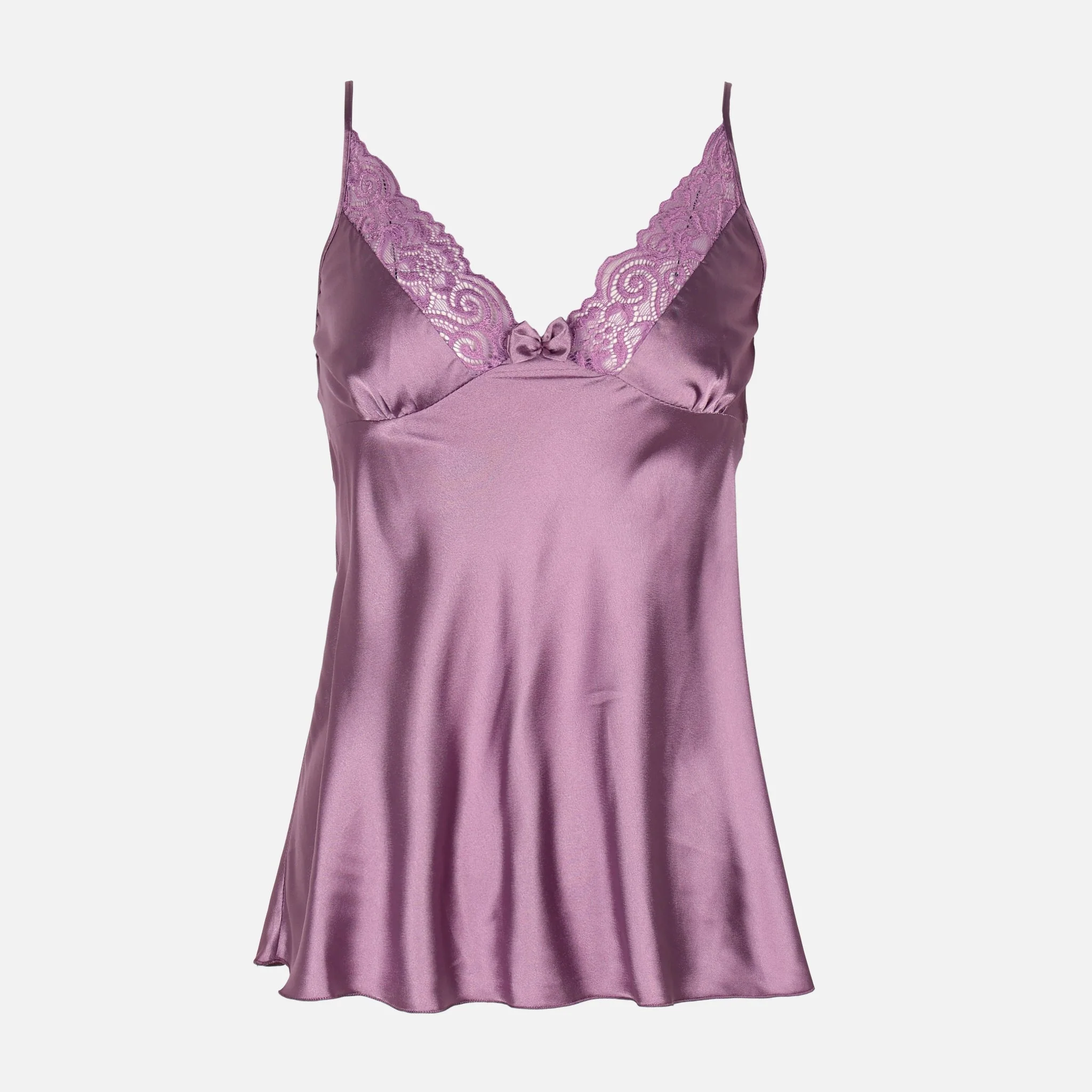 Ladies Satin Pyjama Short Set - Image 2