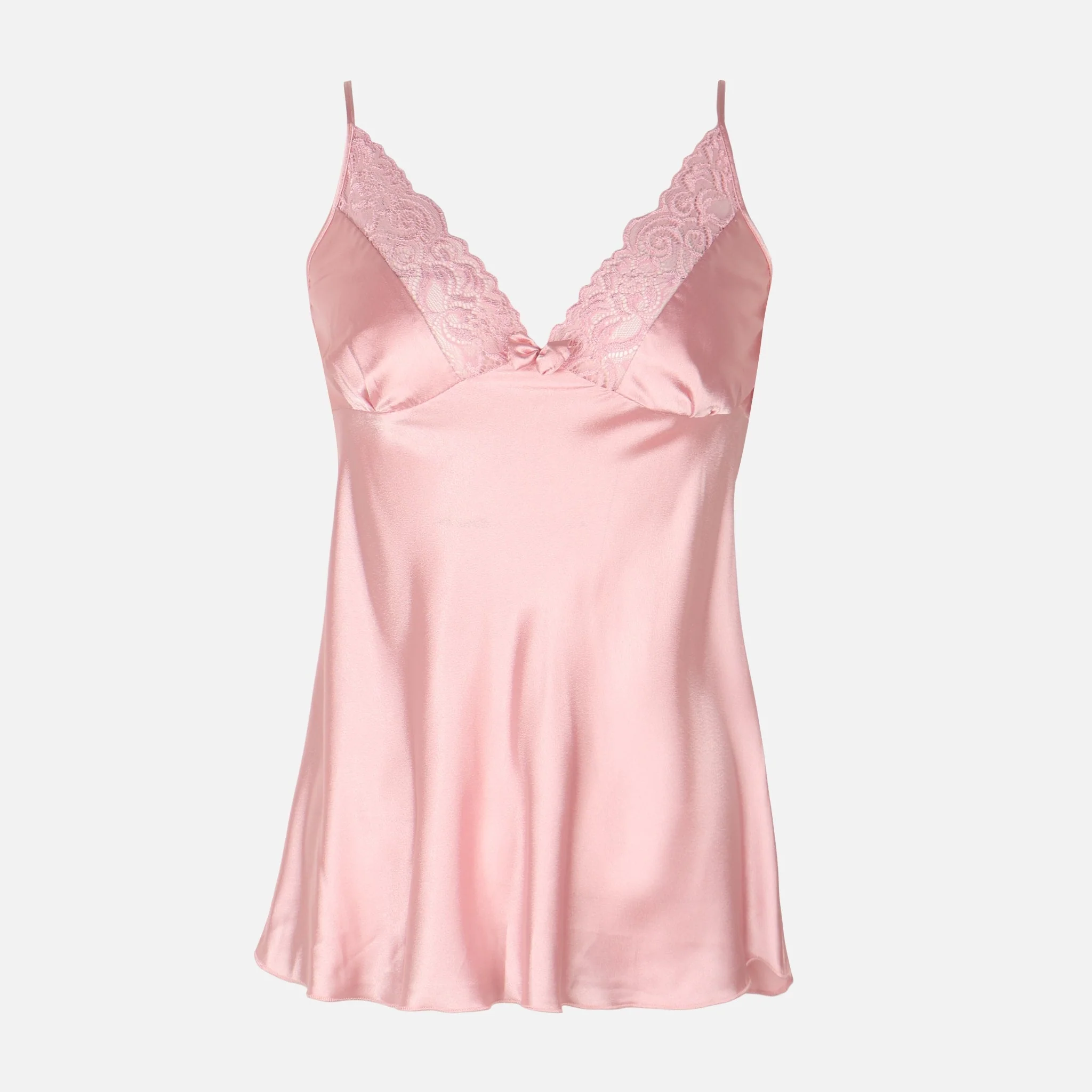 Ladies Satin Pyjama Short Set - Image 2