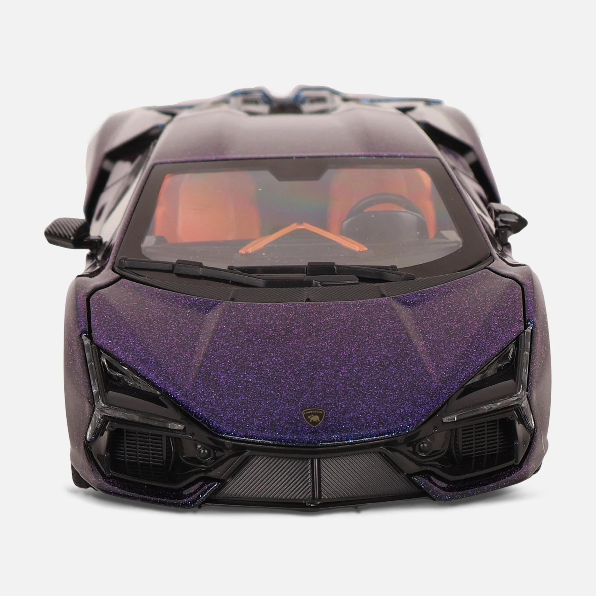Lamborghini New Daniel Die Cast Toy Car With 4 Opening Parts Sound And Lights - Image 4