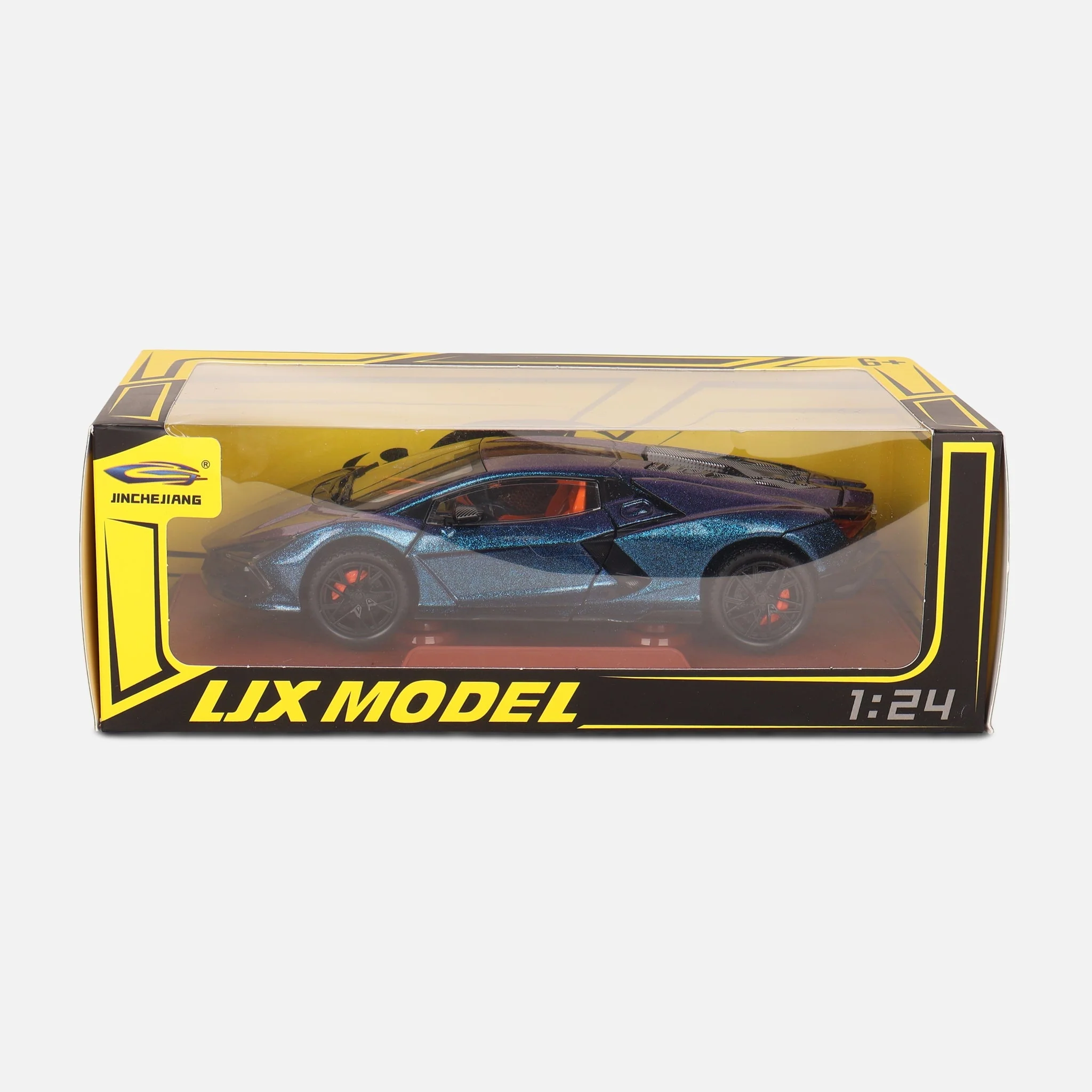 Lamborghini New Daniel Die Cast Toy Car With 4 Opening Parts Sound And Lights - Image 5