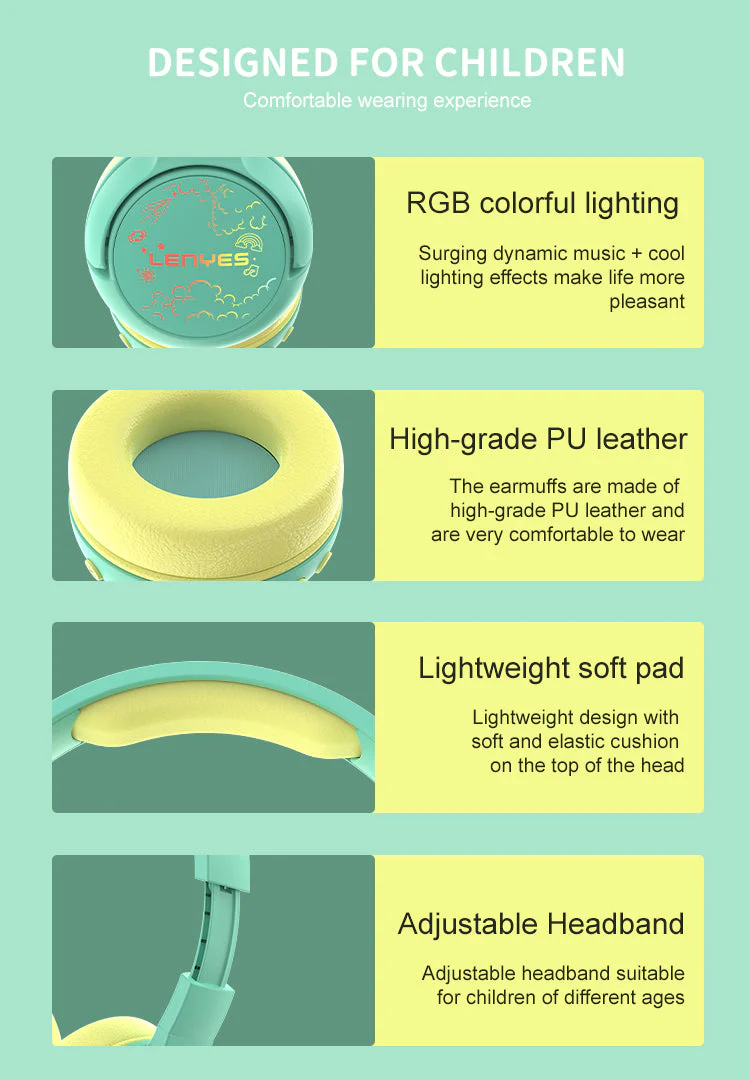 Lenyes Bluetooth Headphones V5.3 - Image 9