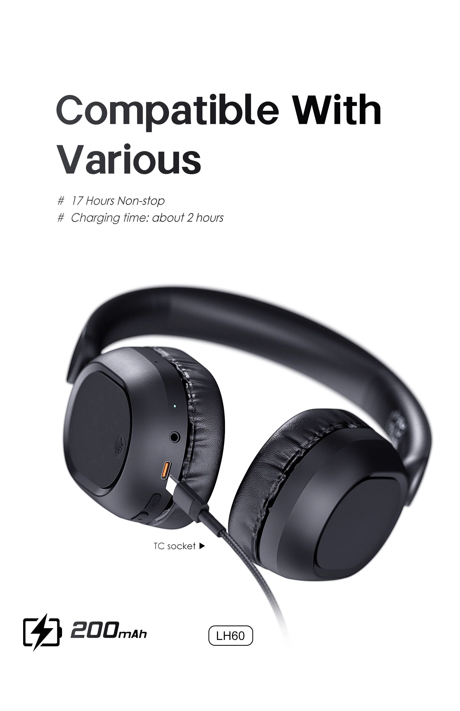 Lenyes Headphone-Bt - Image 5