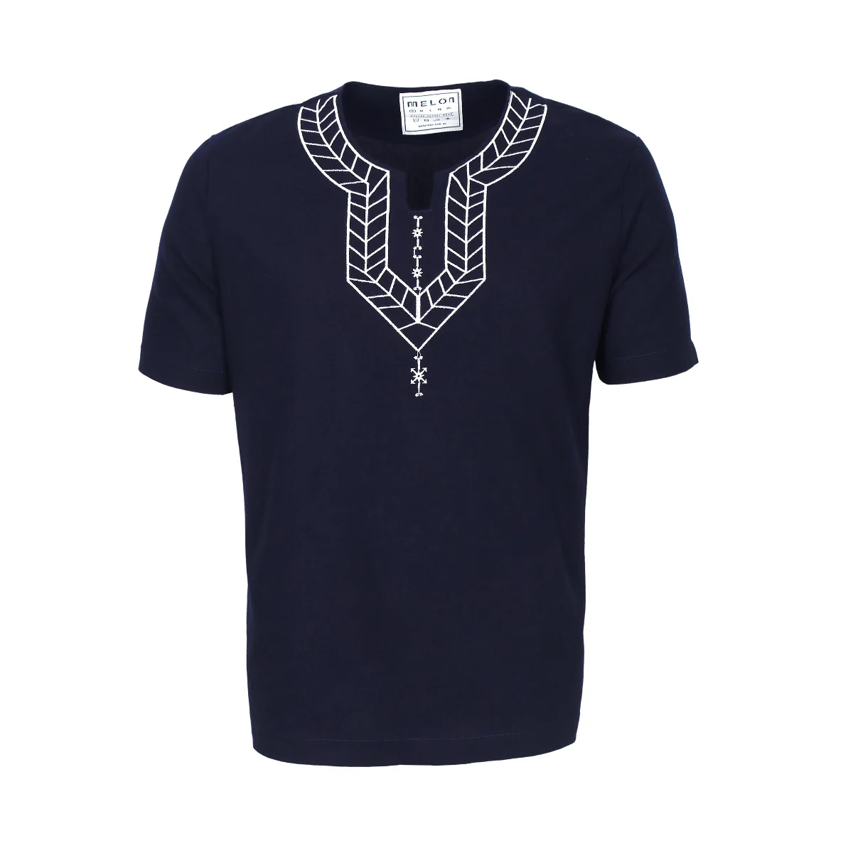Men Linen Shirt Short Sleeve - Image 5