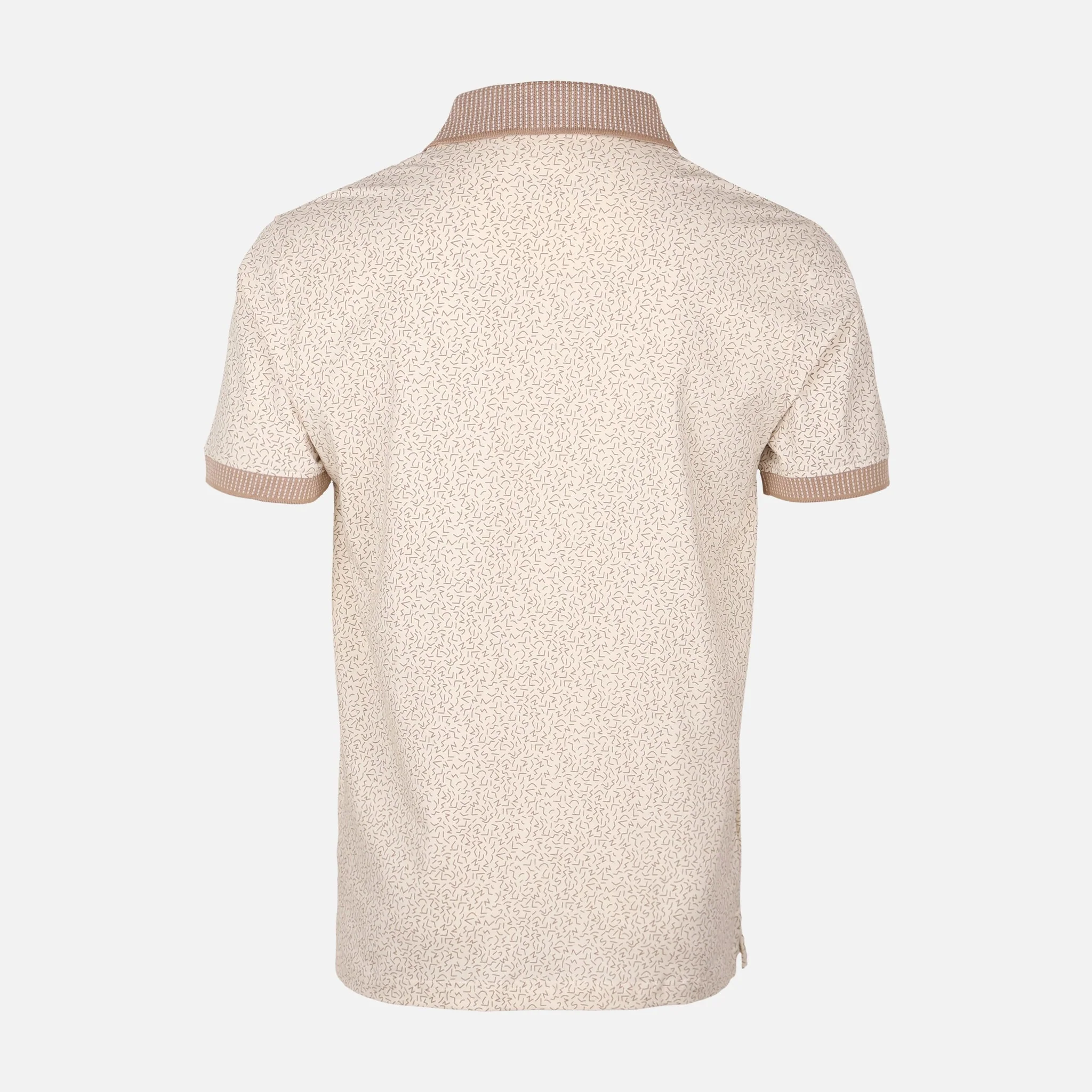 Men All-Over Print Polo T-Shirt Short Sleeve - Image 3