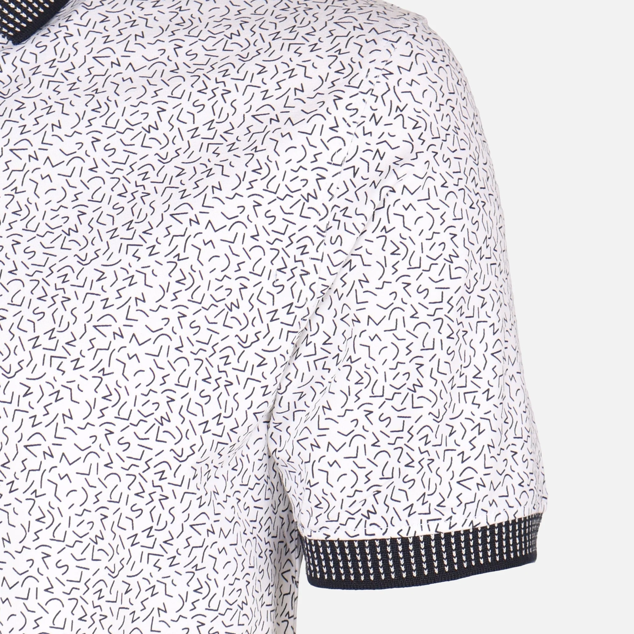 Men All-Over Print Polo T-Shirt Short Sleeve - Image 5