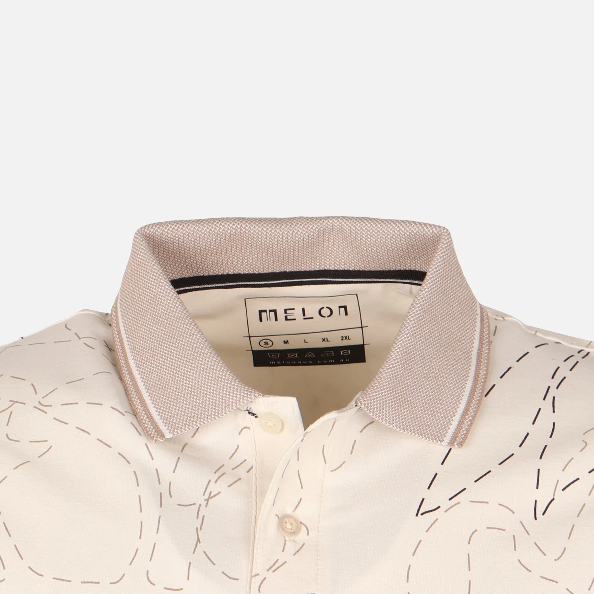 Men All-Over Print Polo T-Shirt Short Sleeve - Image 4