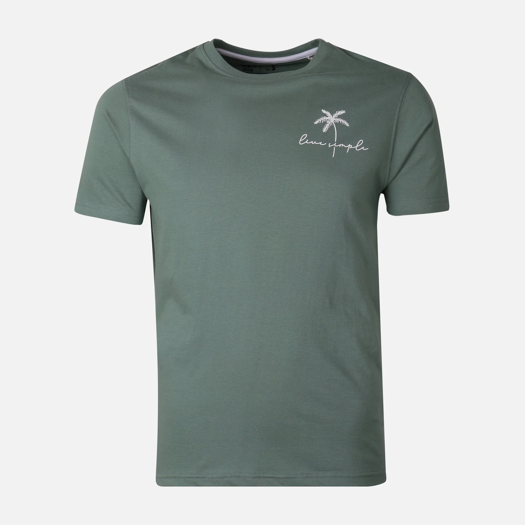 Men Graphic T-Shirt Round Neck