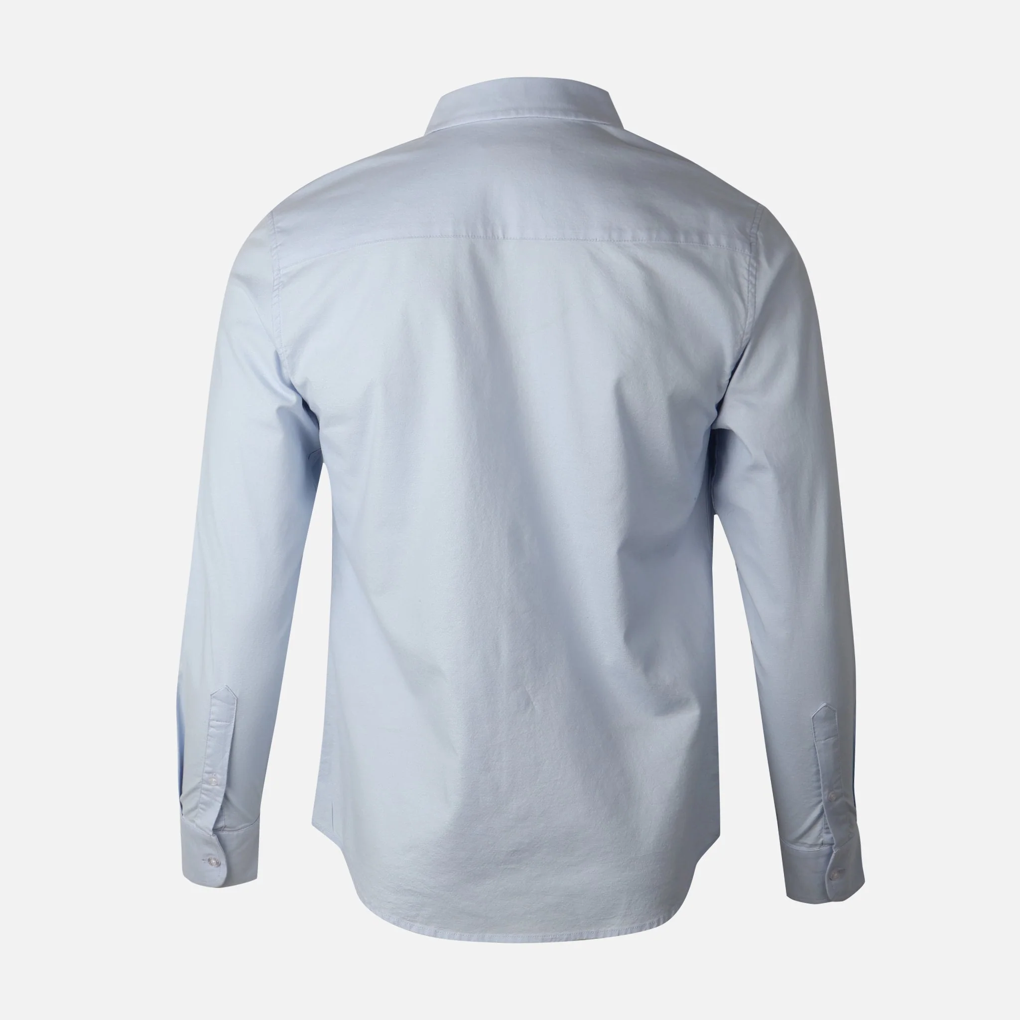 Men Basic Long Sleeve Oxford Shirt - Image 4