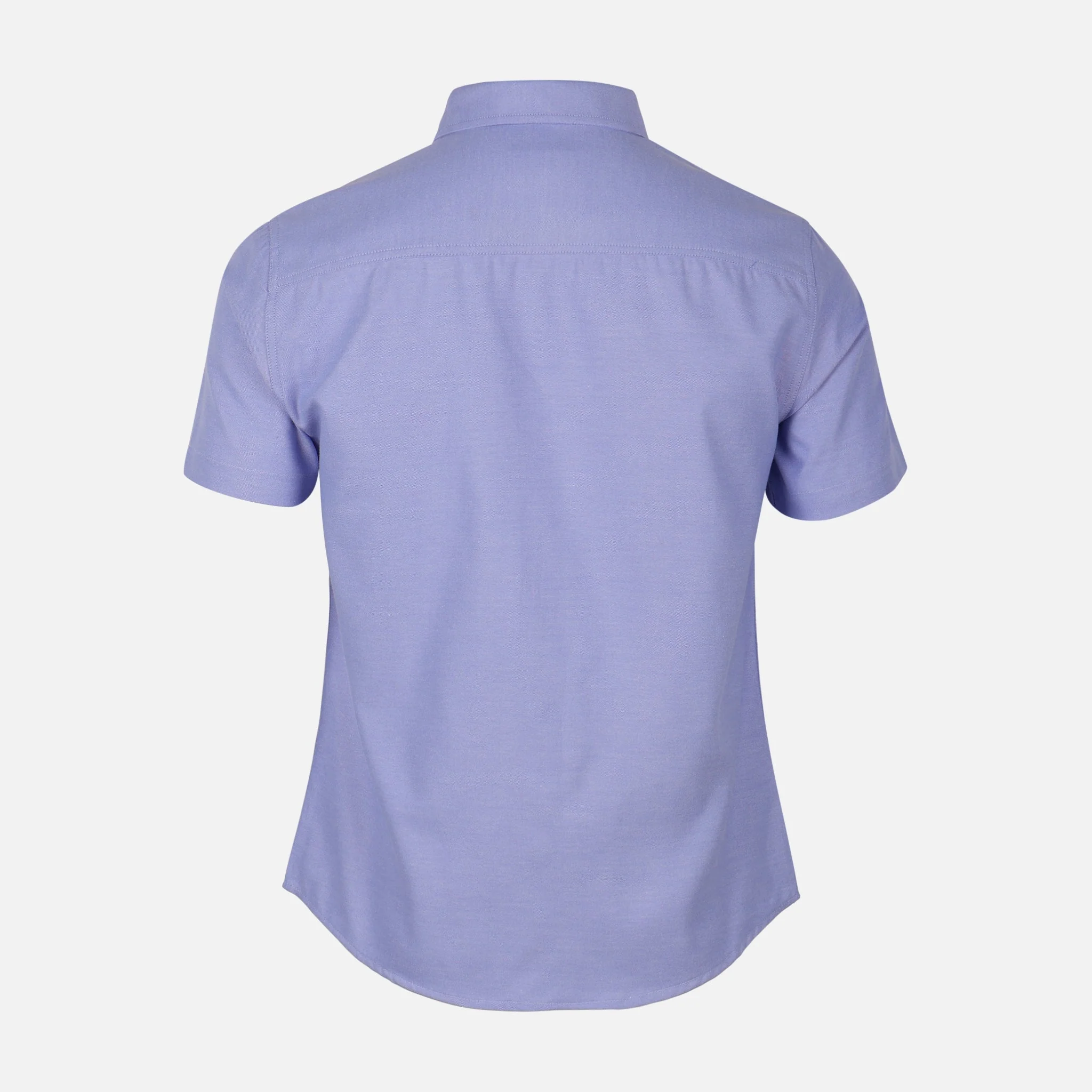 Men Basic Oxford Short Sleeve Shirt - Image 3
