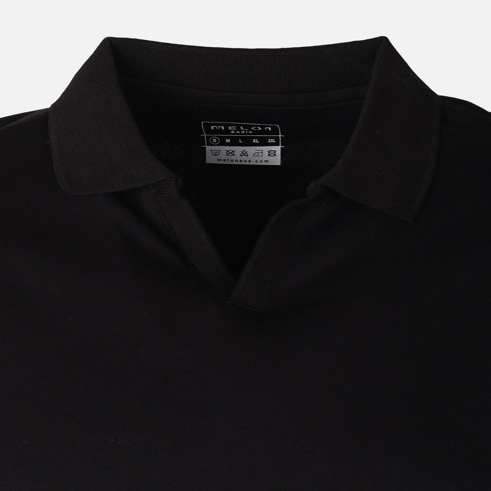 Men Polo Shorts Sleeves (V Open) - Image 3