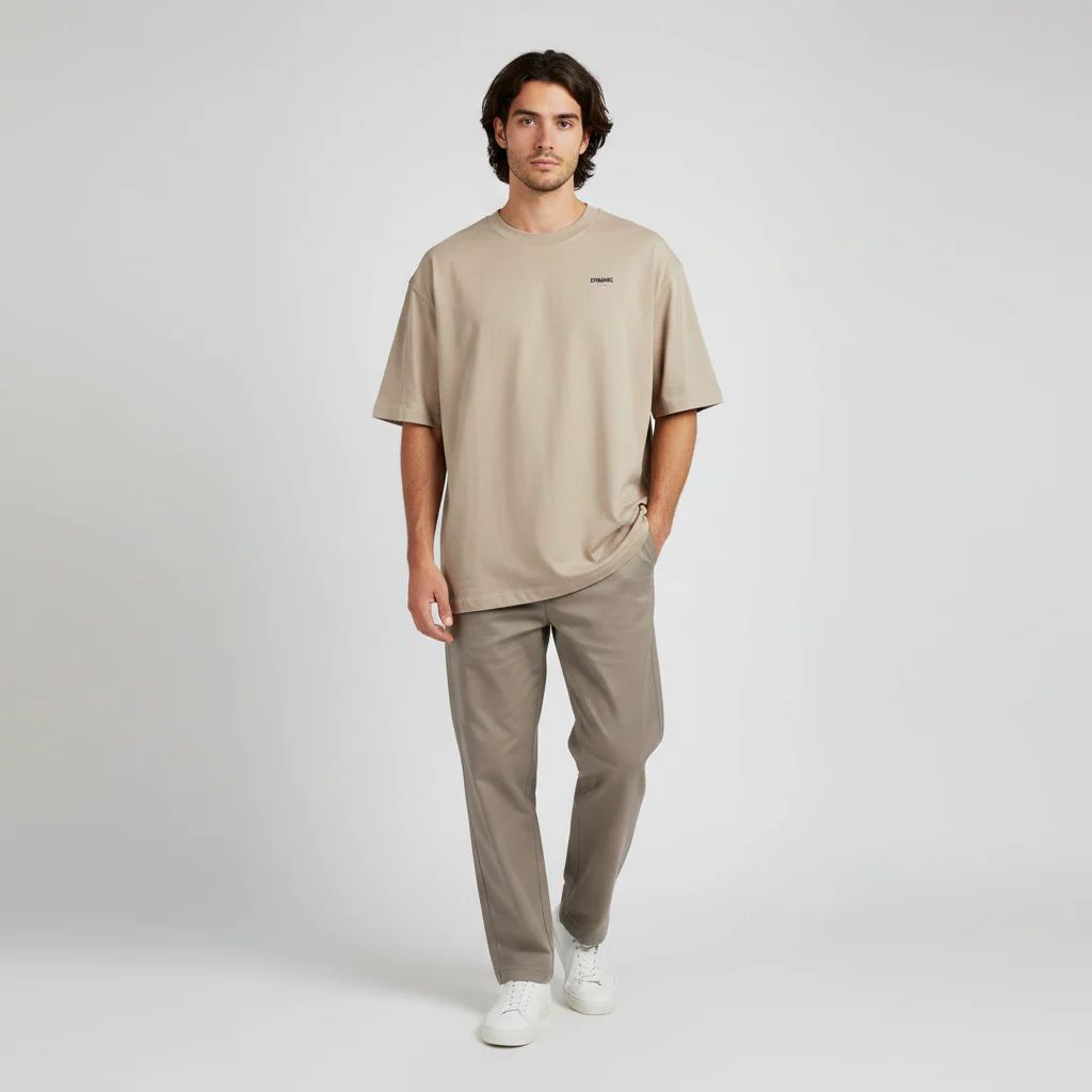 Men Short Sleeve T-Shirt Over Size