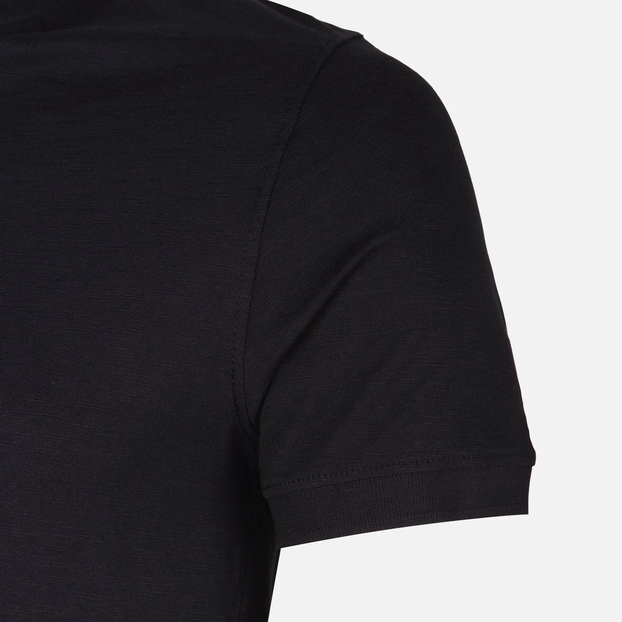 Men Basic Slub Short Sleeve Henley T-Shirt - Image 4
