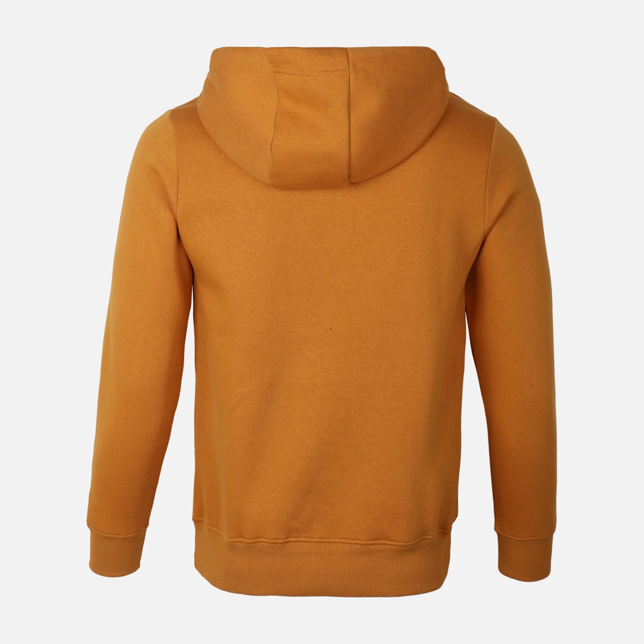 Men Basic Solid Fleece Hooded Pullover - Image 2