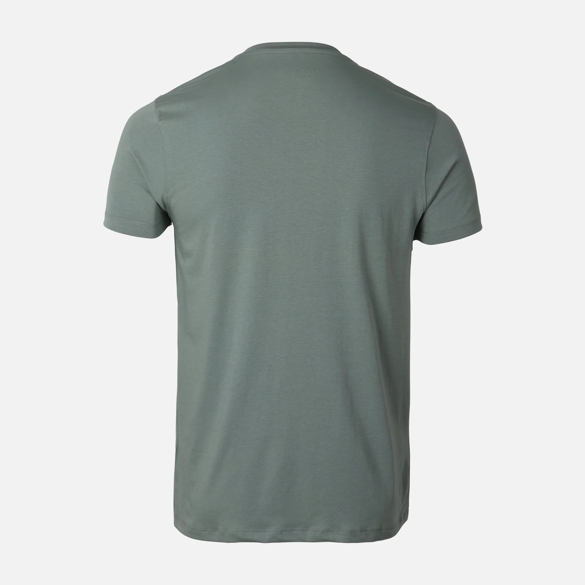 Men Spandex T-Shirt V-Neck - Image 2