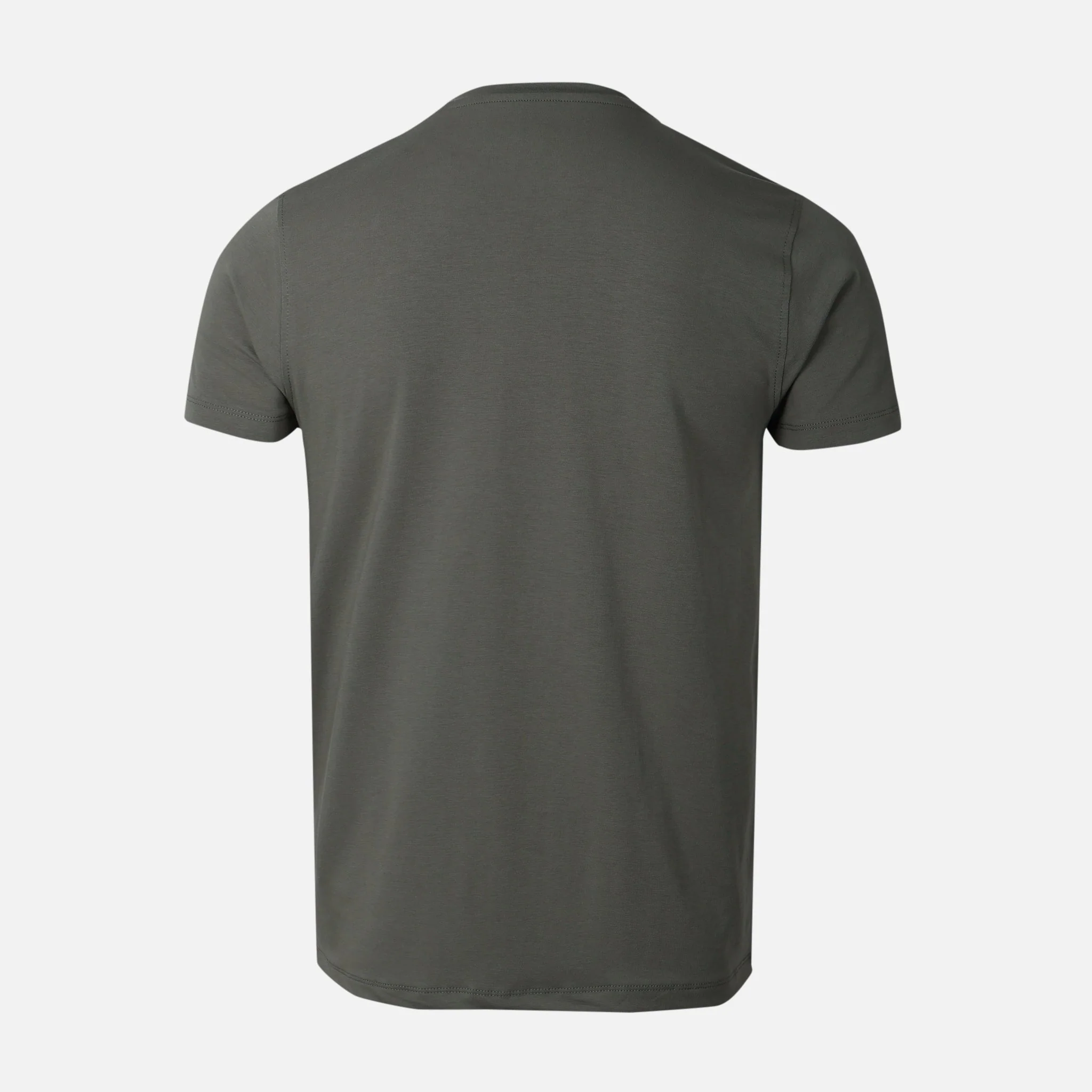 Men Spandex T-Shirt V-Neck - Image 2