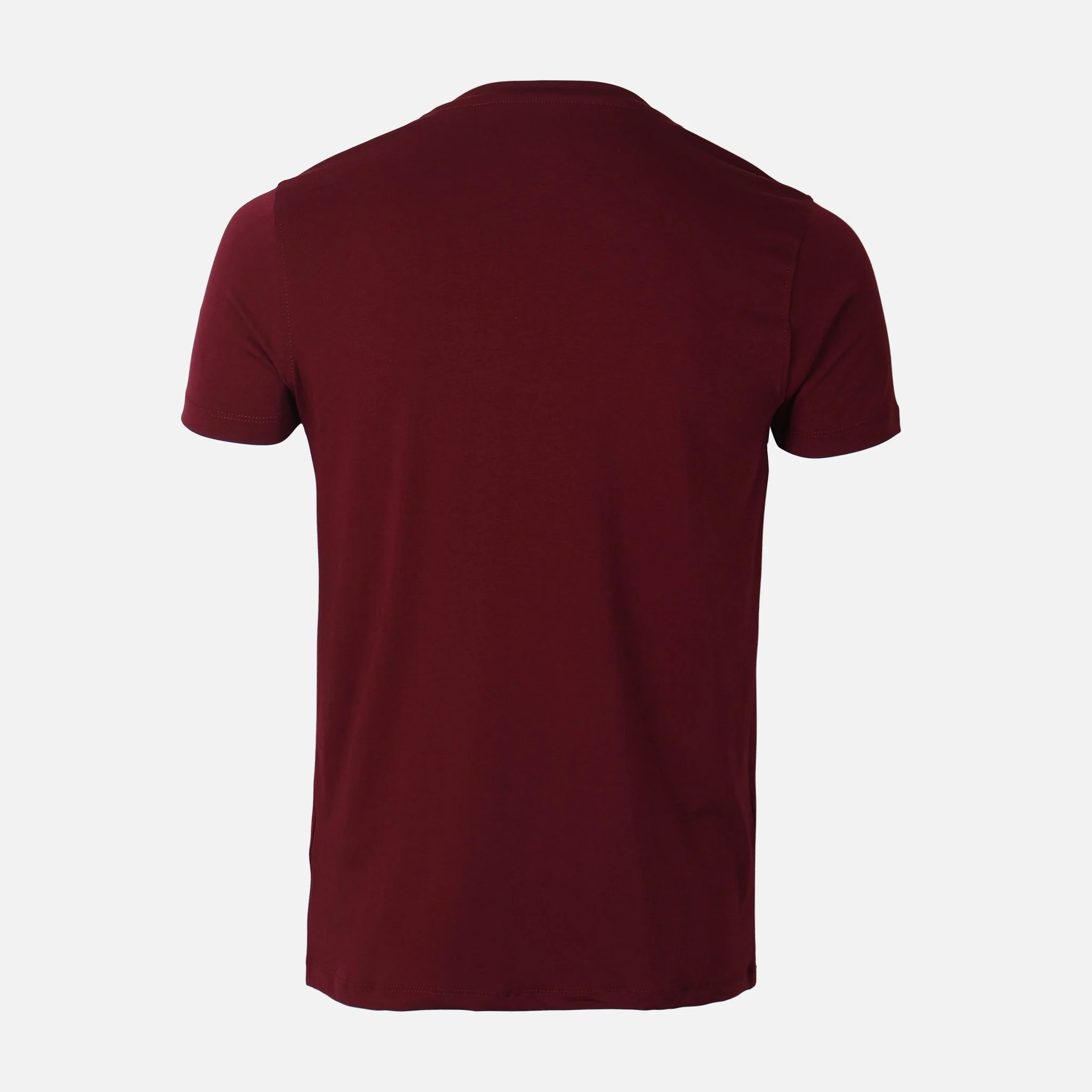 Men Spandex T-Shirt V-Neck - Image 2