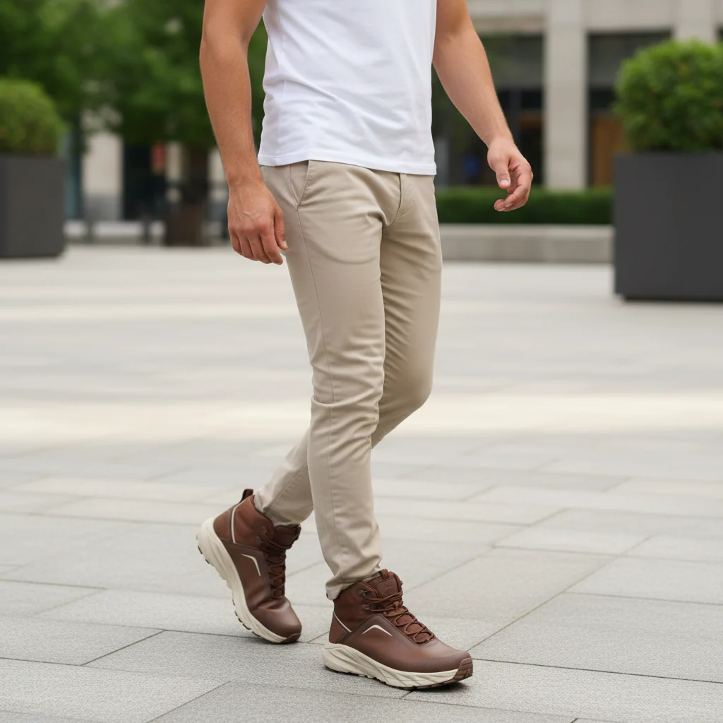 Men Casual Lace-Up Boots