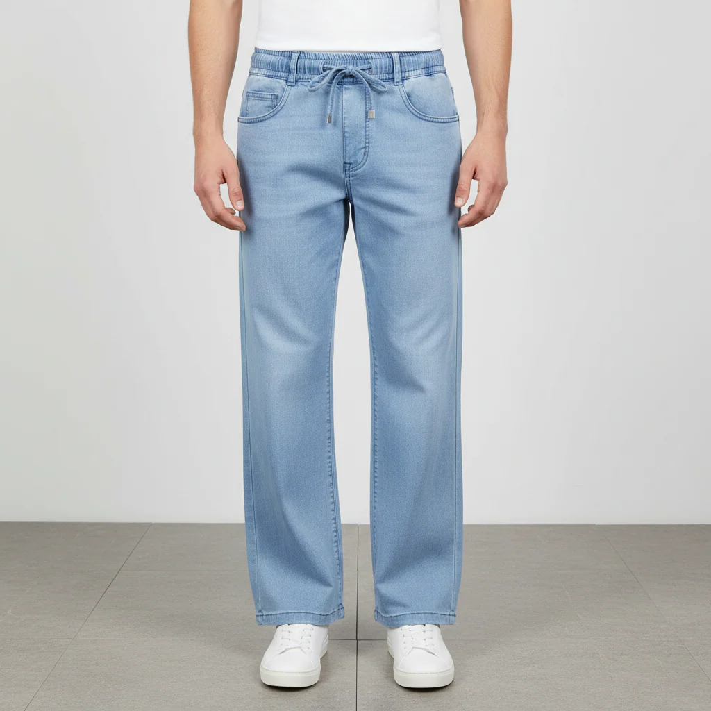 Men Denim Jogger Jeans