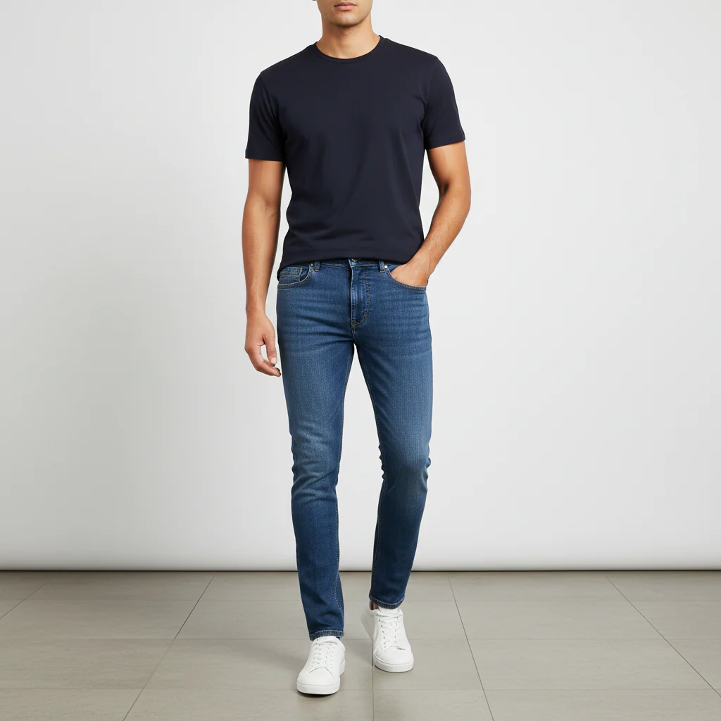 Men Denim Pant Jeans Tappered Fit