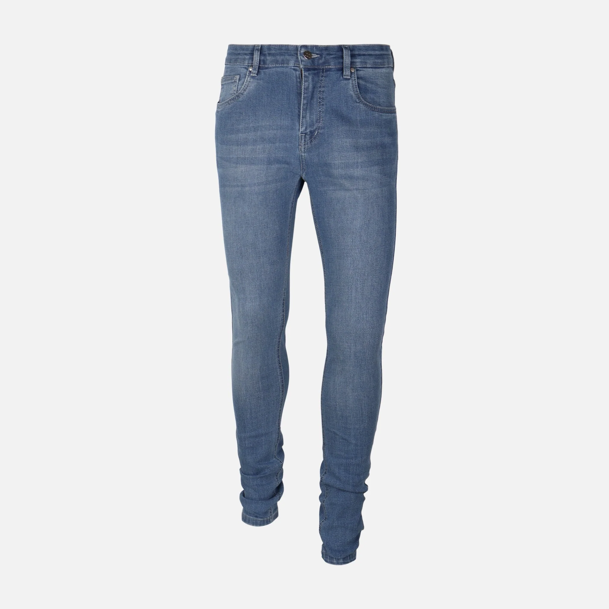 Men Denim Pants Jeans Skinny Fit - Image 2