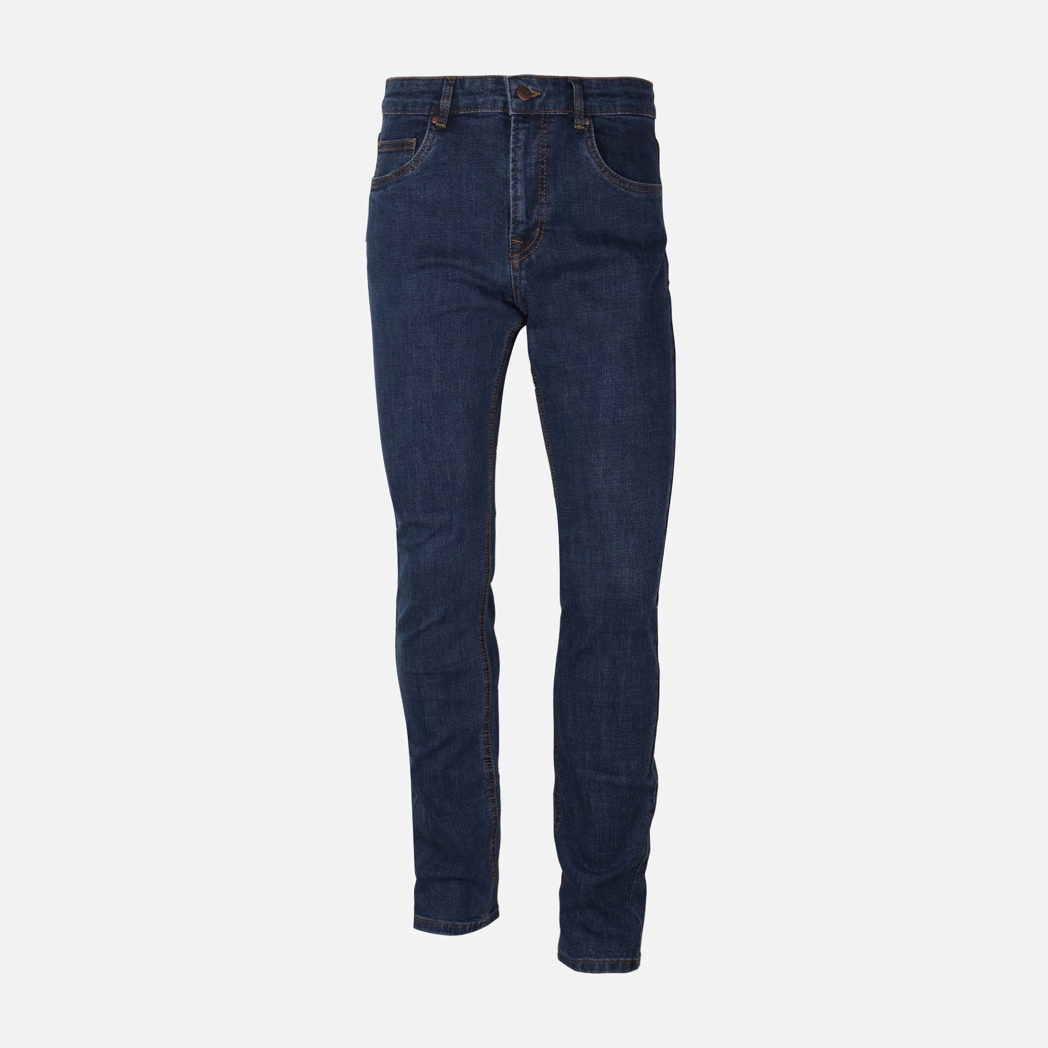 Men Denim Pants Jeans Slim Straight Fit - Image 2