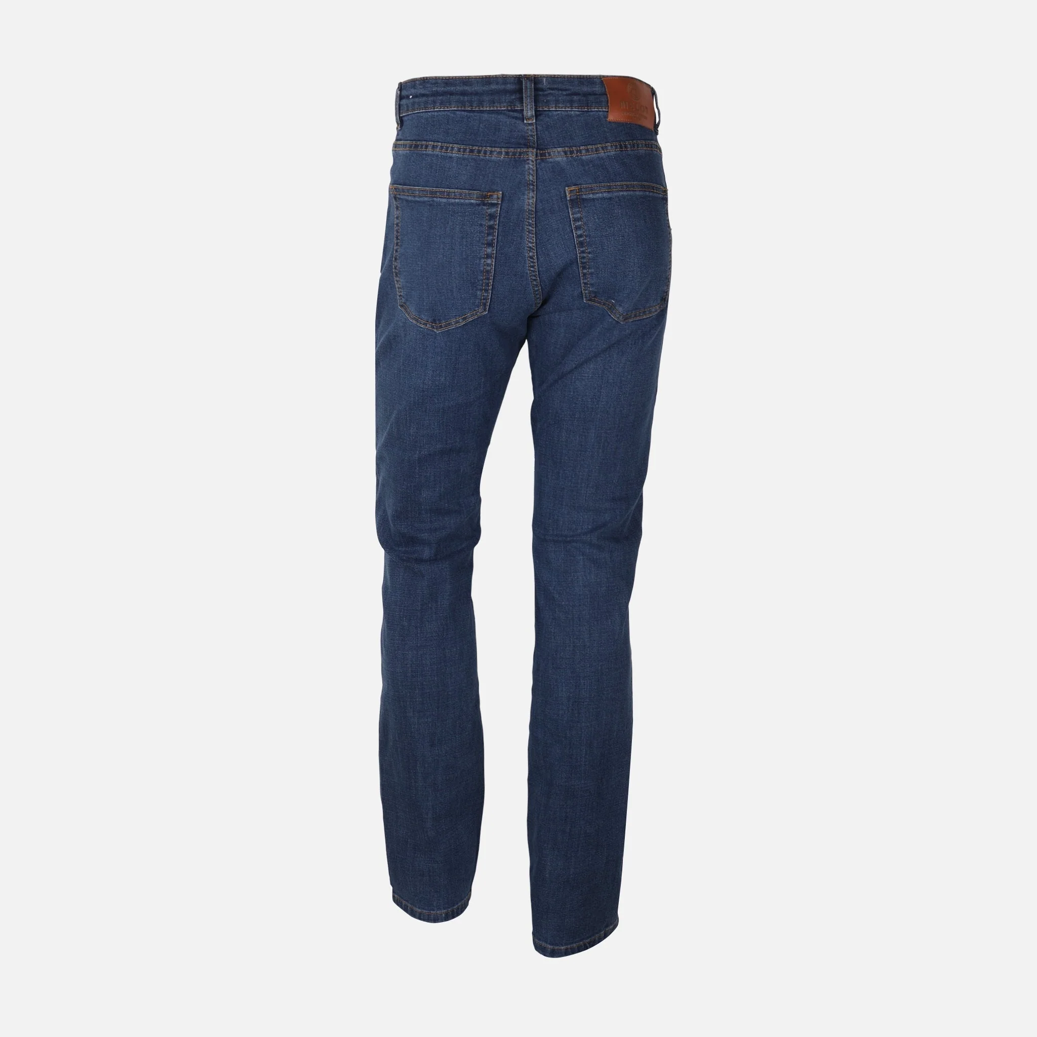 Men Denim Pants Jeans Slim Straight Fit - Image 4