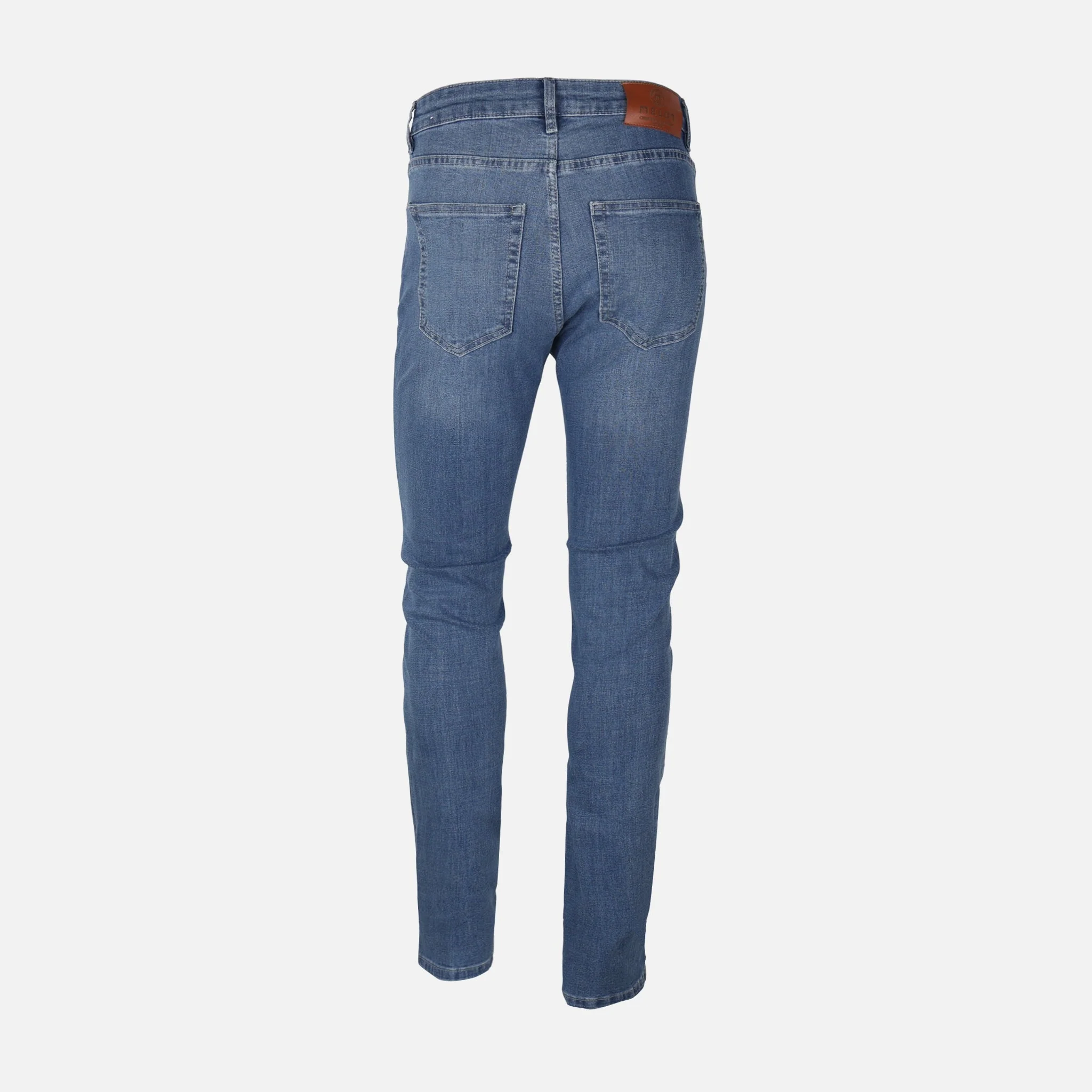 Men Denim Pants Jeans Slim Straight Fit - Image 4
