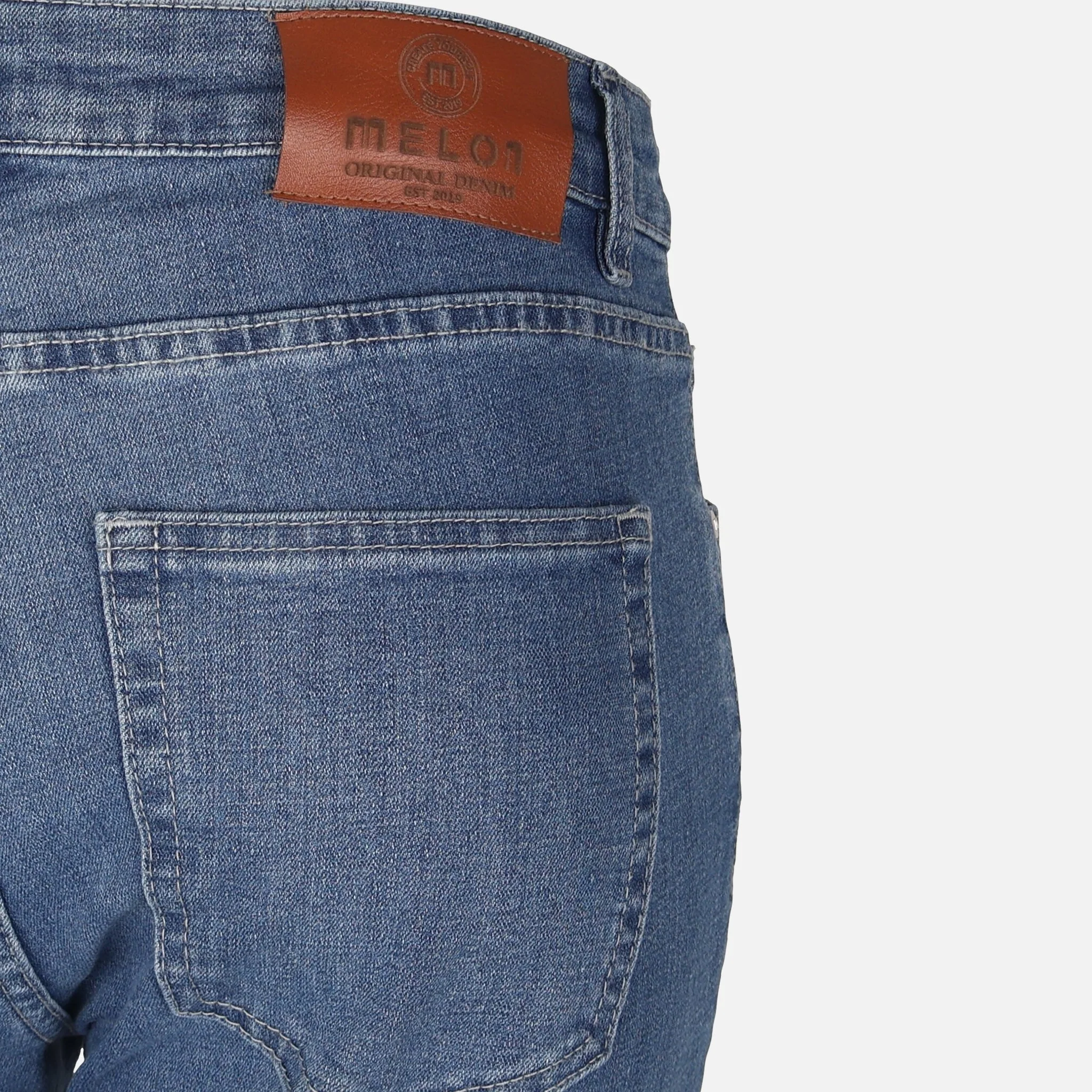 Men Denim Pants Jeans Slim Straight Fit - Image 5