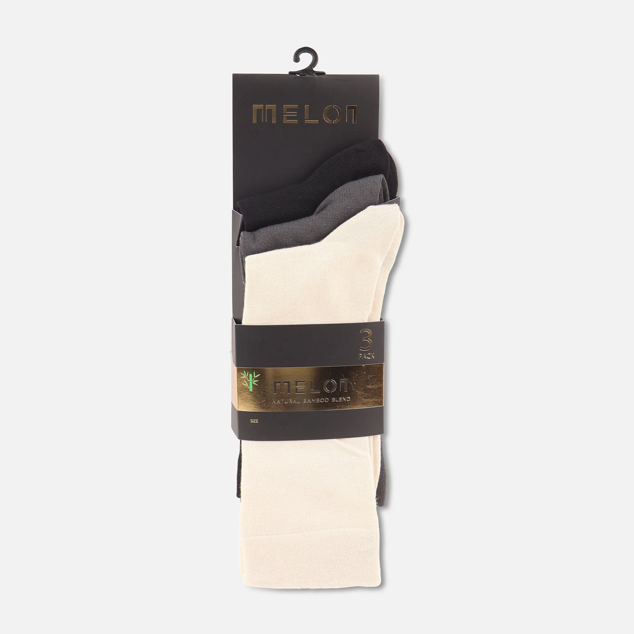 Men Diabetic Hand Linked Bamboo Crew Socks - Image 4