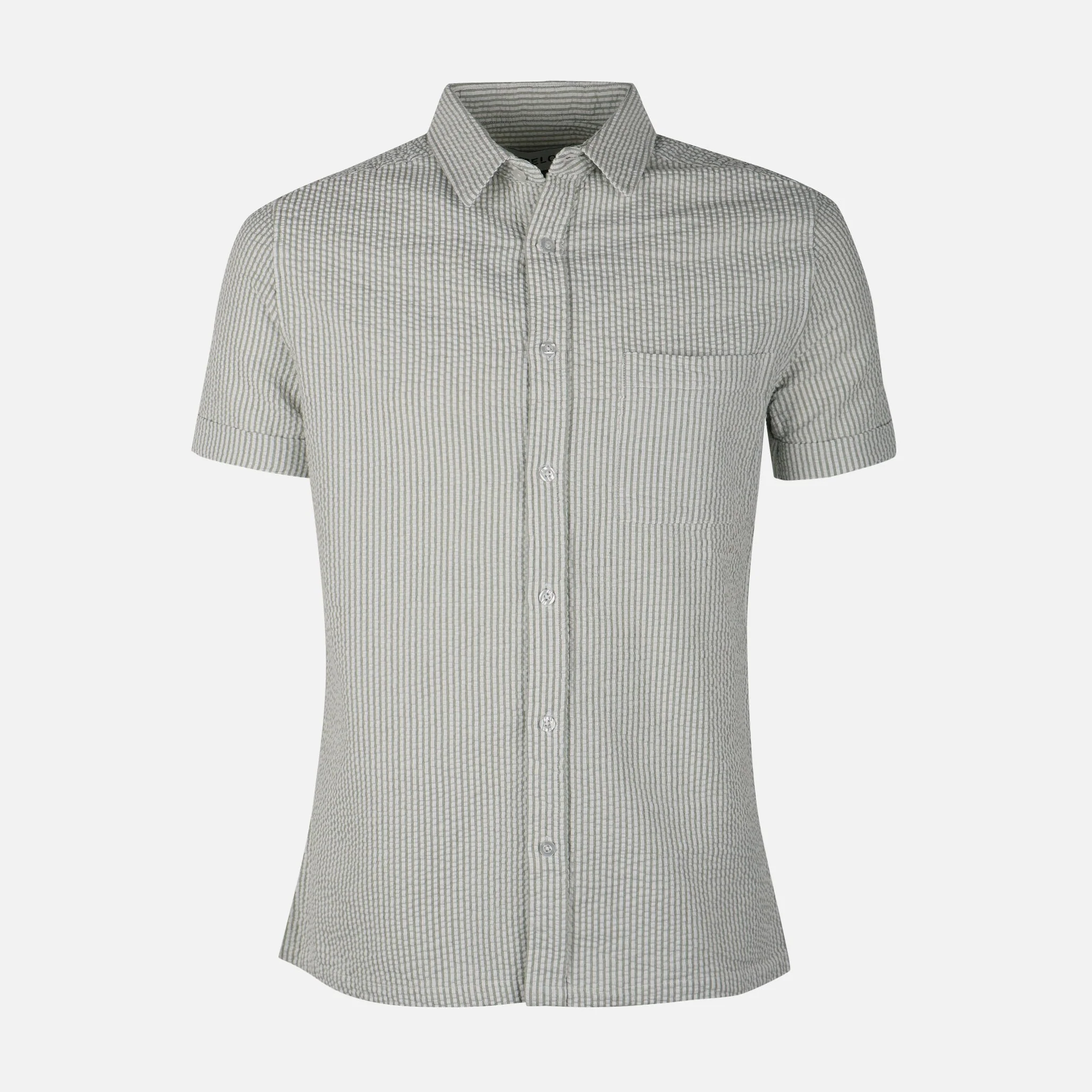 Men Folded Sleeve Shirt - Image 2