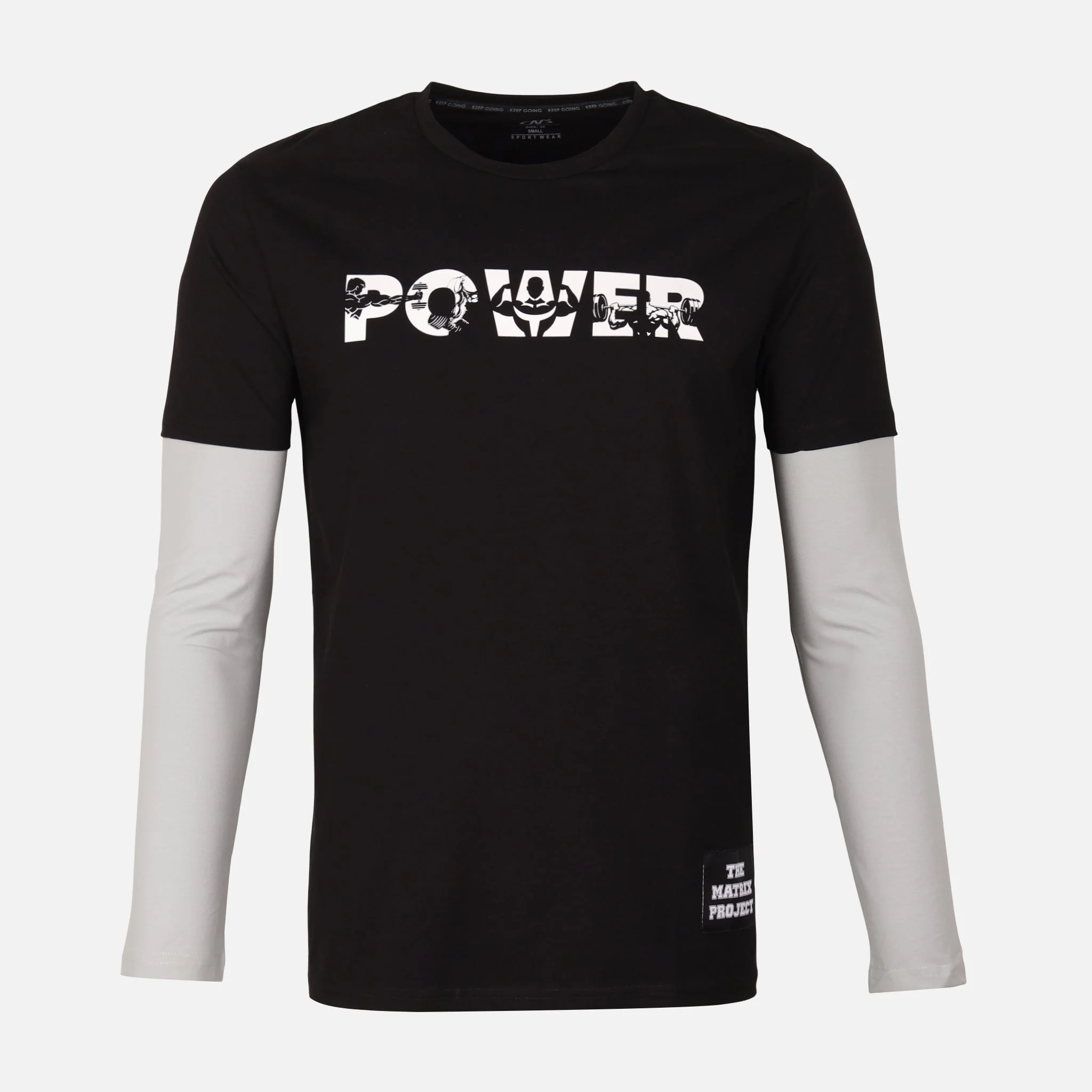 Men Gym T-Shirt Long Sleeve - Image 2