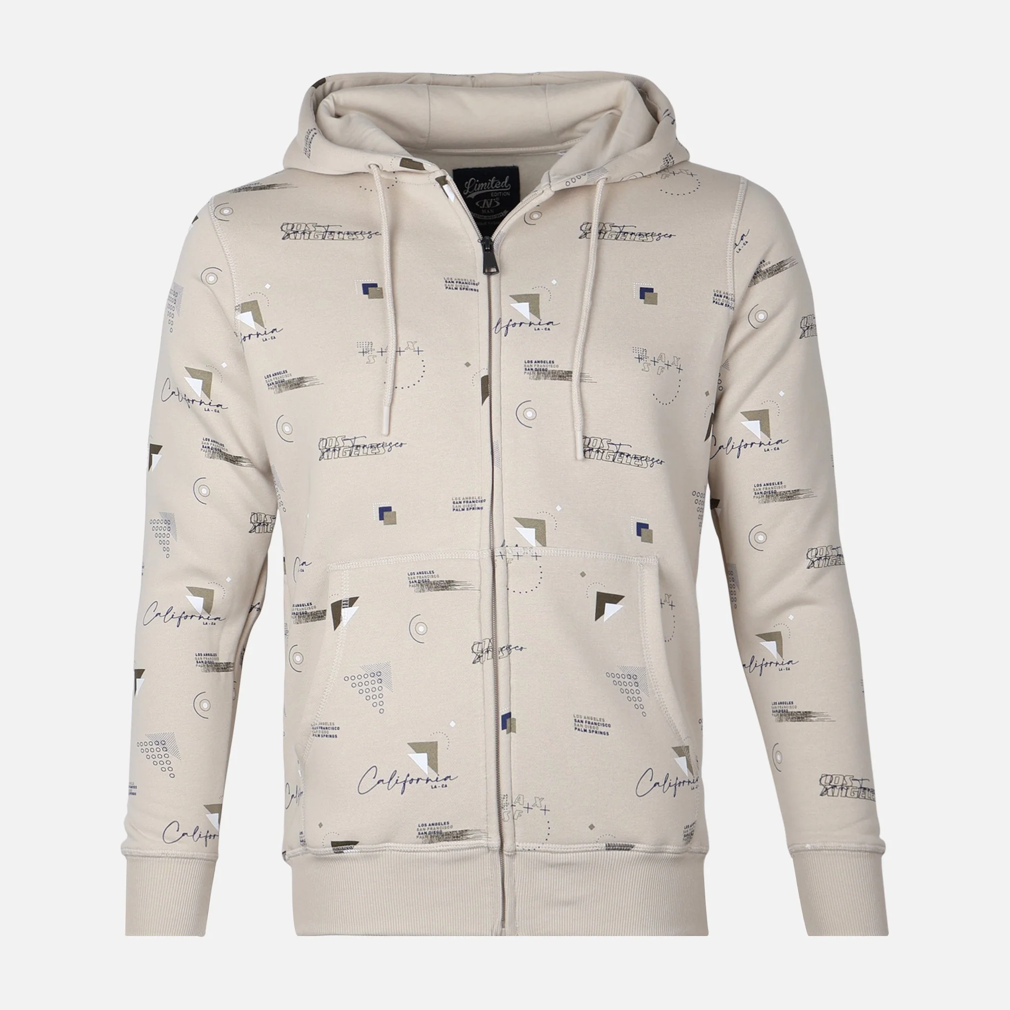 Men Hooded Cardigan