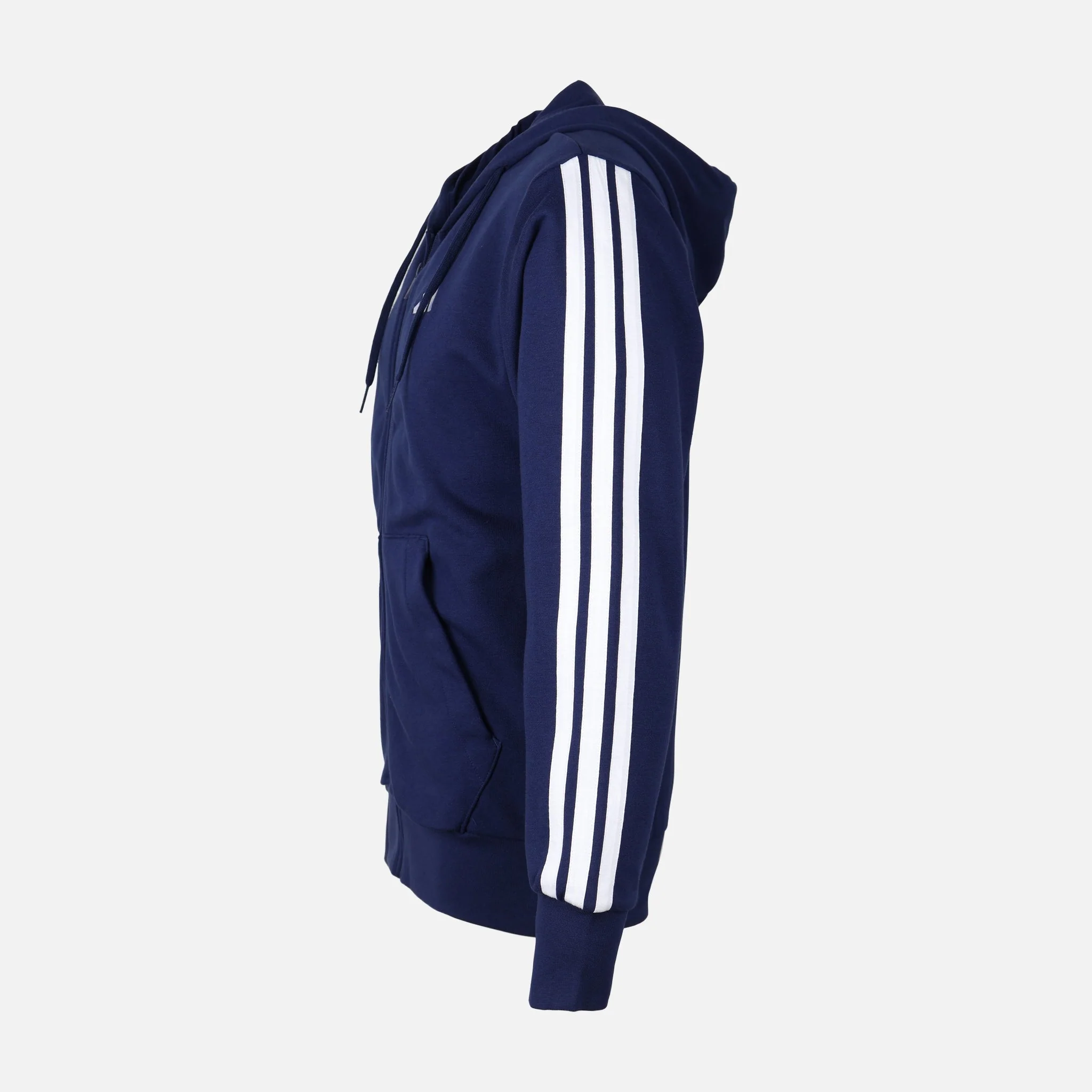 JE6341 Adidas Men m 3S ft FZ HD Sweatshirt Hooded - Image 2