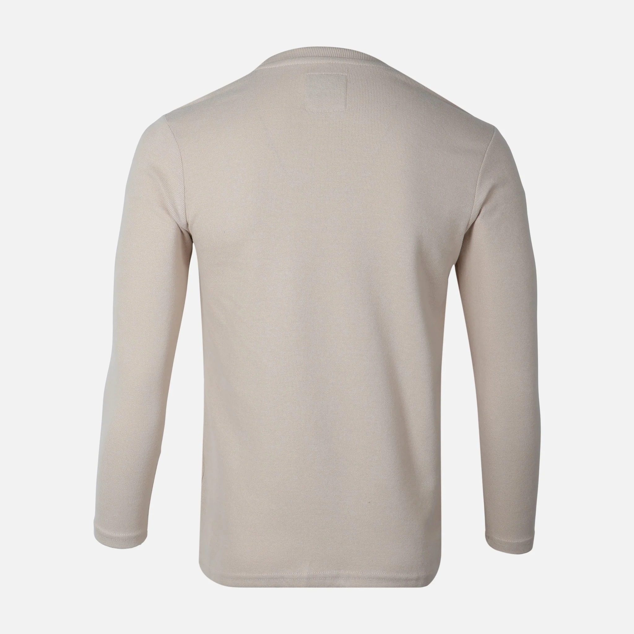 Men Long Sleeve T-Shirt Round Neck - Image 2