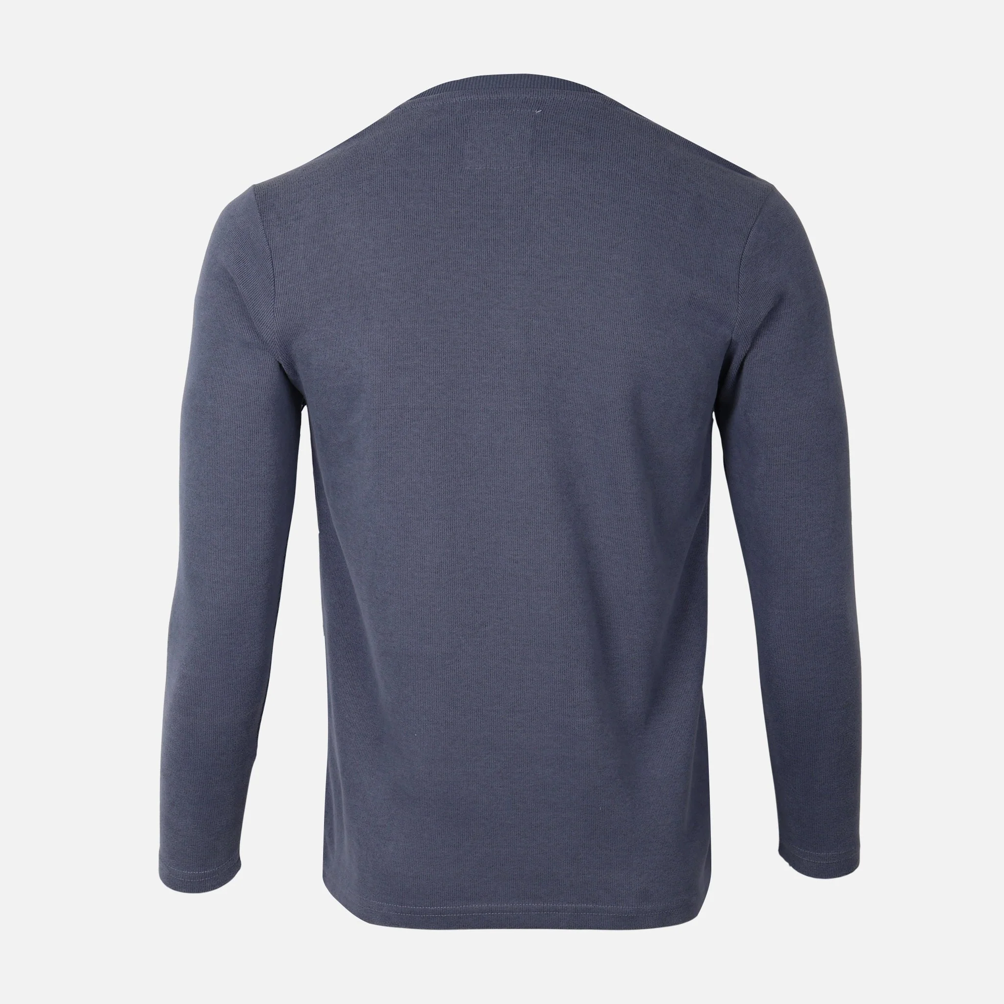 Men Long Sleeve T-Shirt Round Neck - Image 2