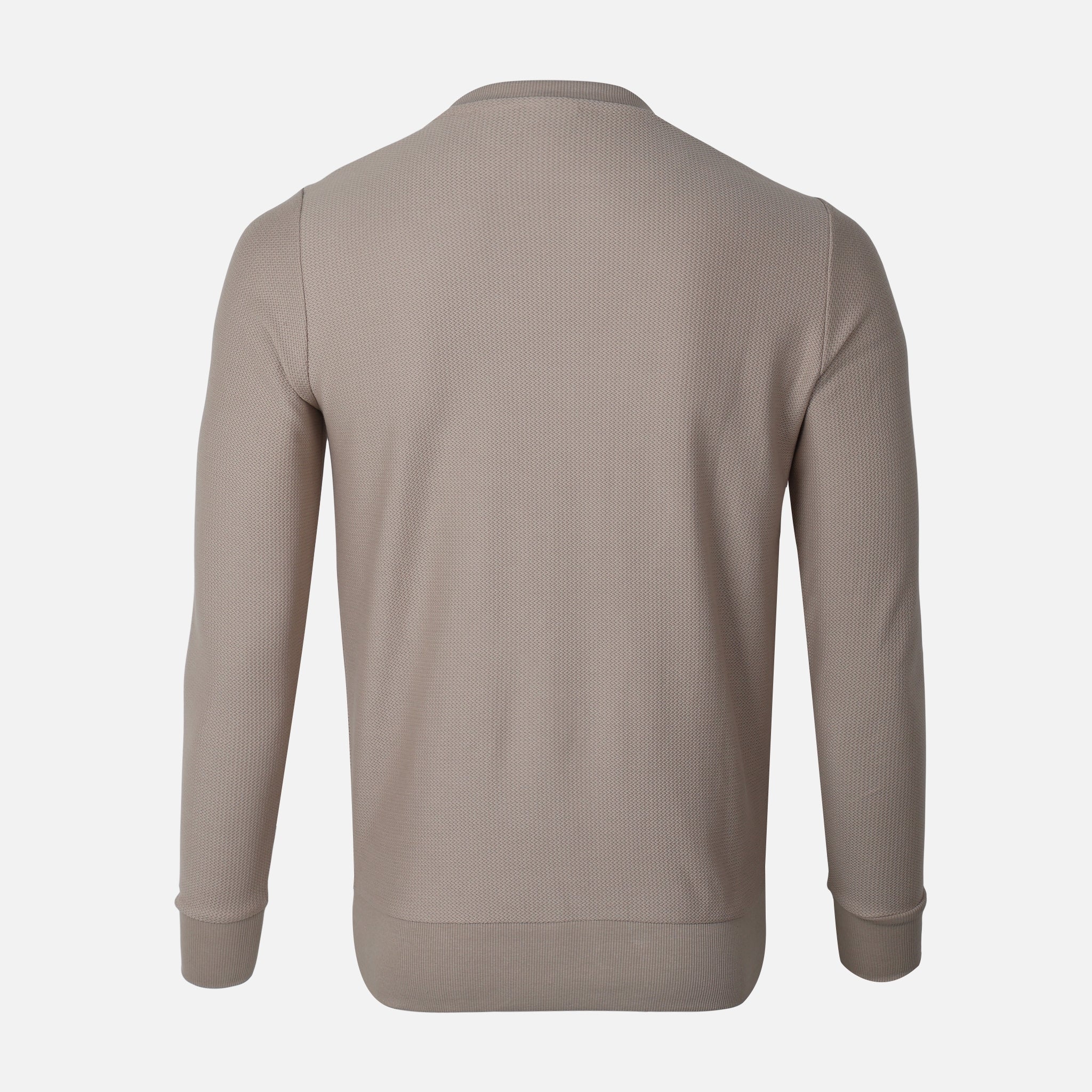Men Long Sleeve T-Shirt Round Neck - Image 2