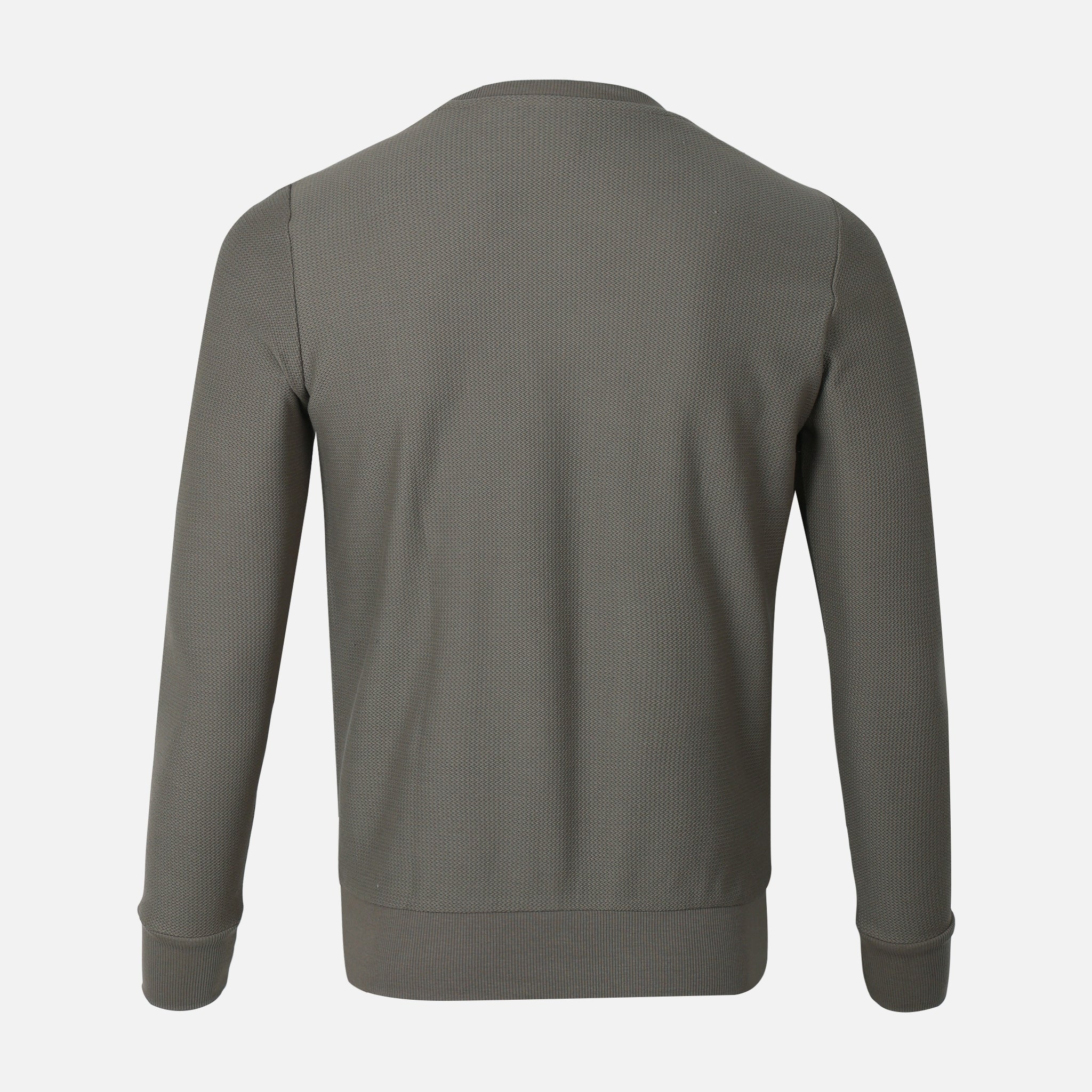 Men Long Sleeve T-Shirt Round Neck - Image 2