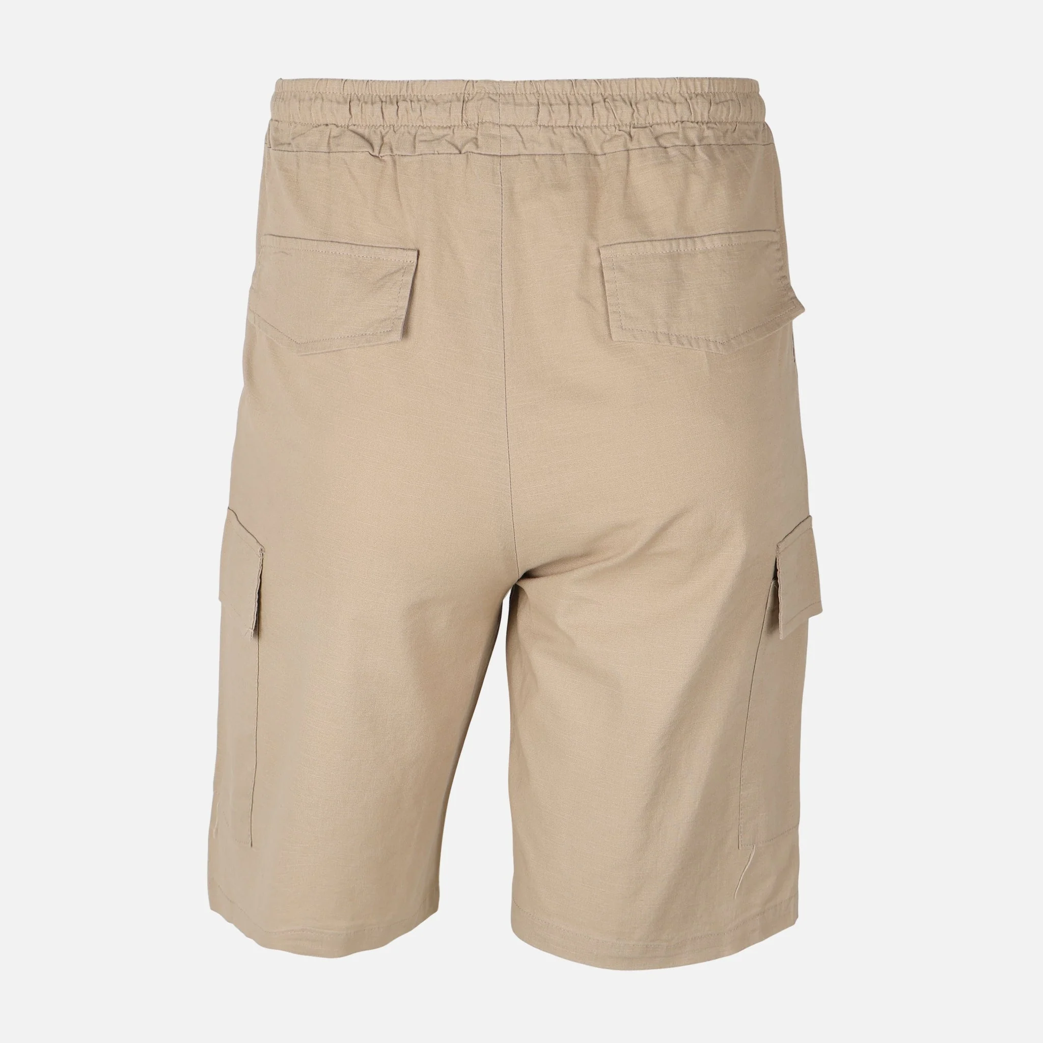 Men Linen Cargo Shorts - Image 4