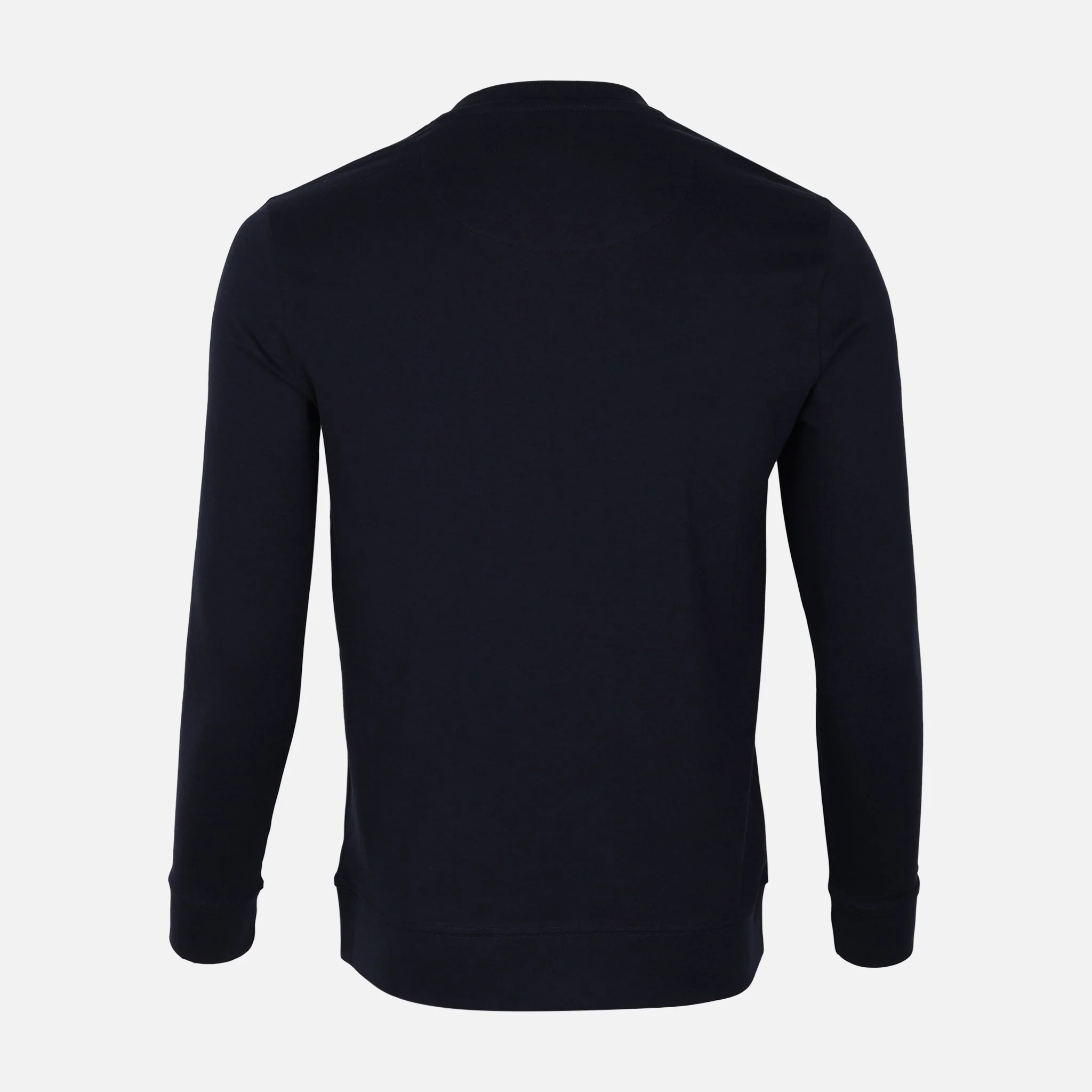 Men Long Sleeve Graphic T-Shirt Round Neck - Image 2