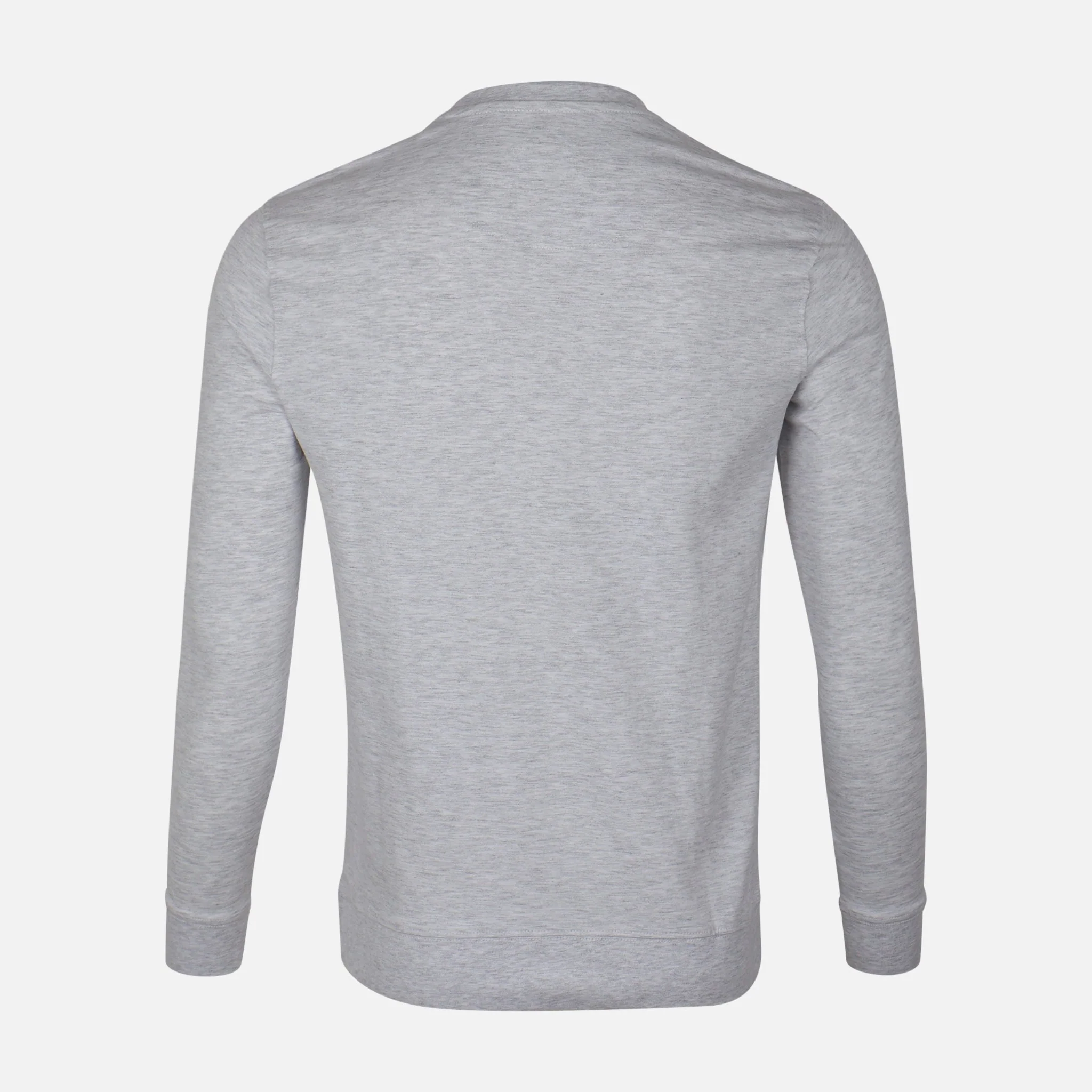 Men Long Sleeve Graphic T-Shirt Round Neck - Image 2