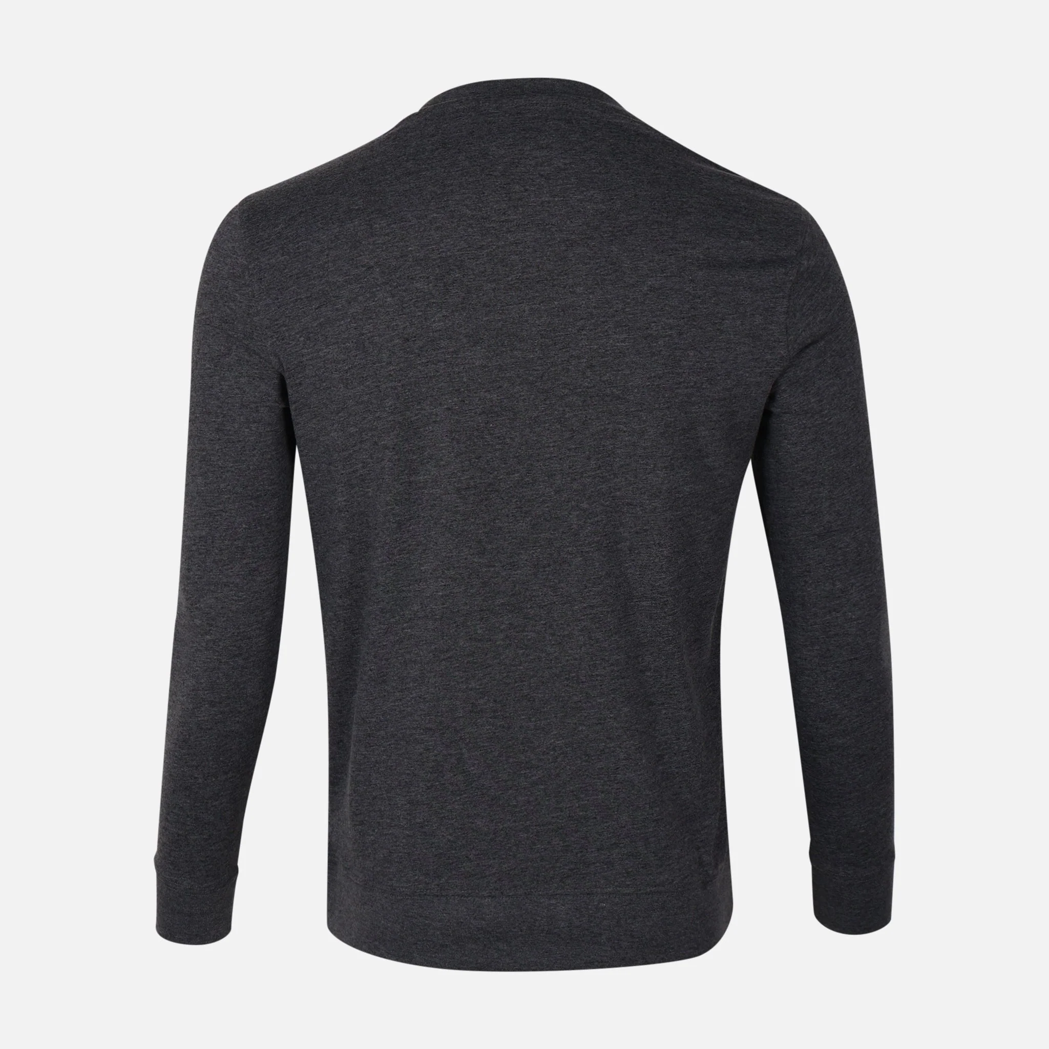 Men Long Sleeve Graphic T-Shirt Round Neck - Image 2
