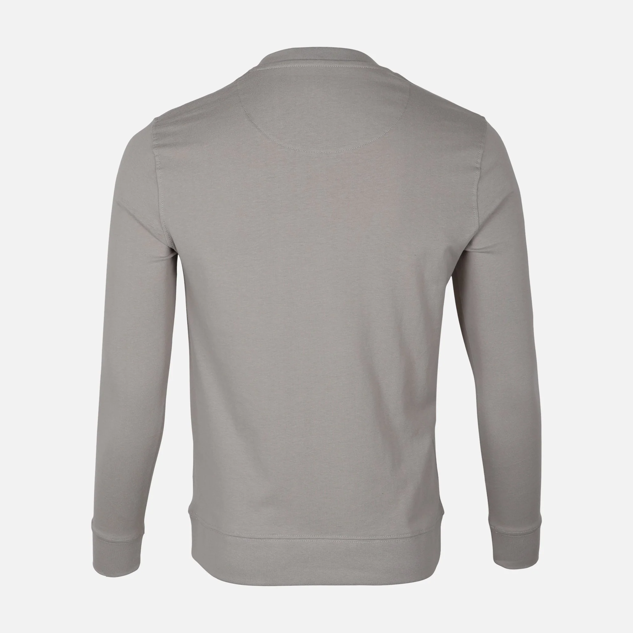 Men Long Sleeve Graphic T-Shirt Round Neck - Image 2