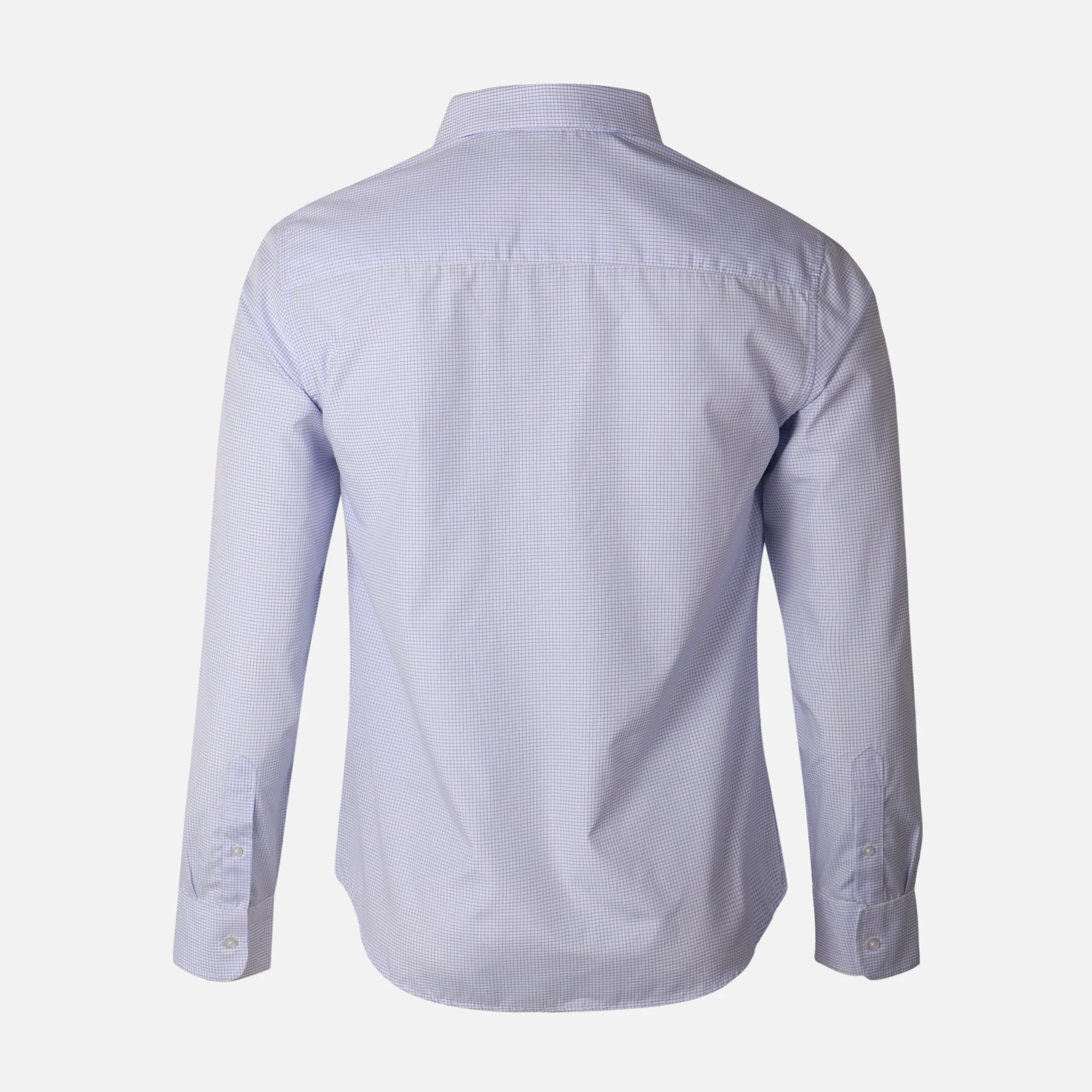 Men Long Sleeve Stripe Shirt With Pocket - Image 3