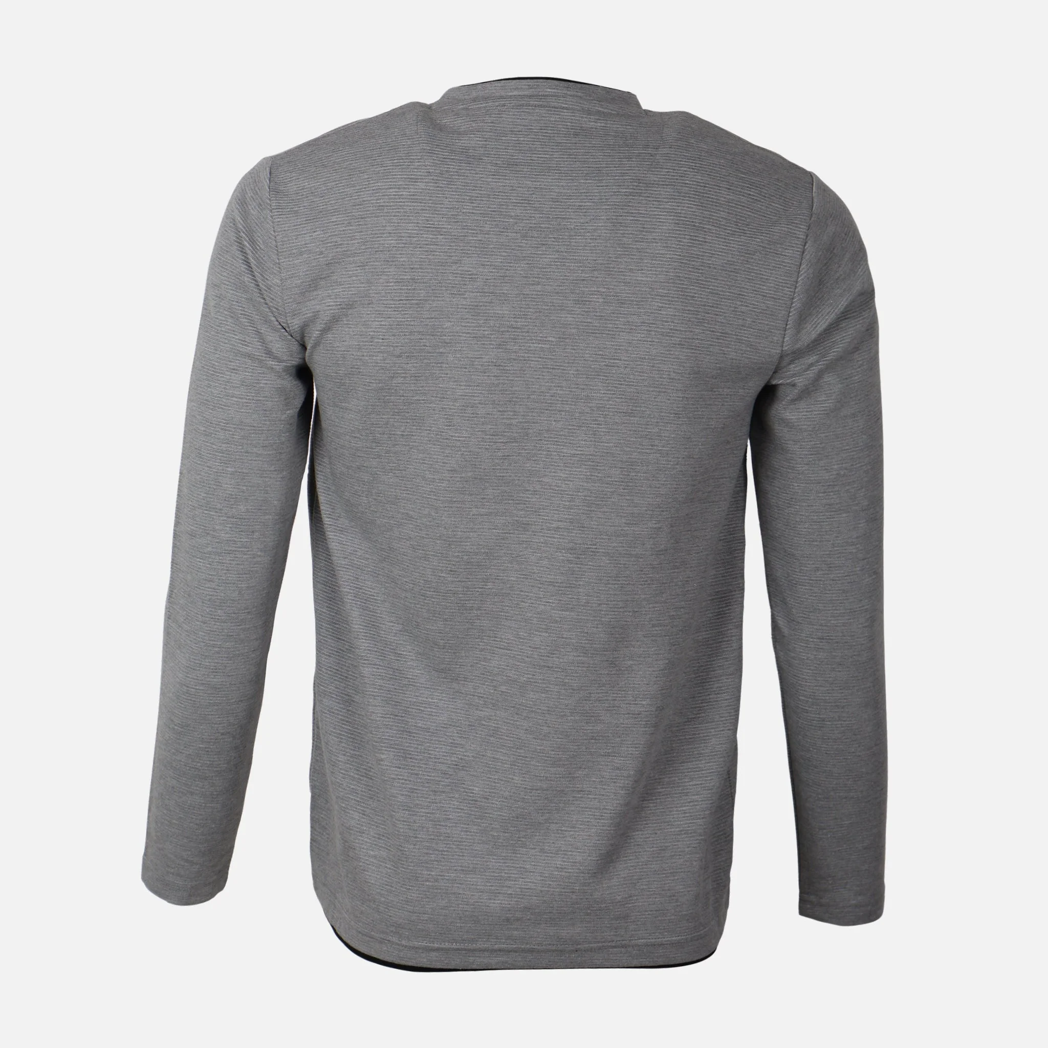 Men Long Sleeve T-Shirt Round Neck - Image 2