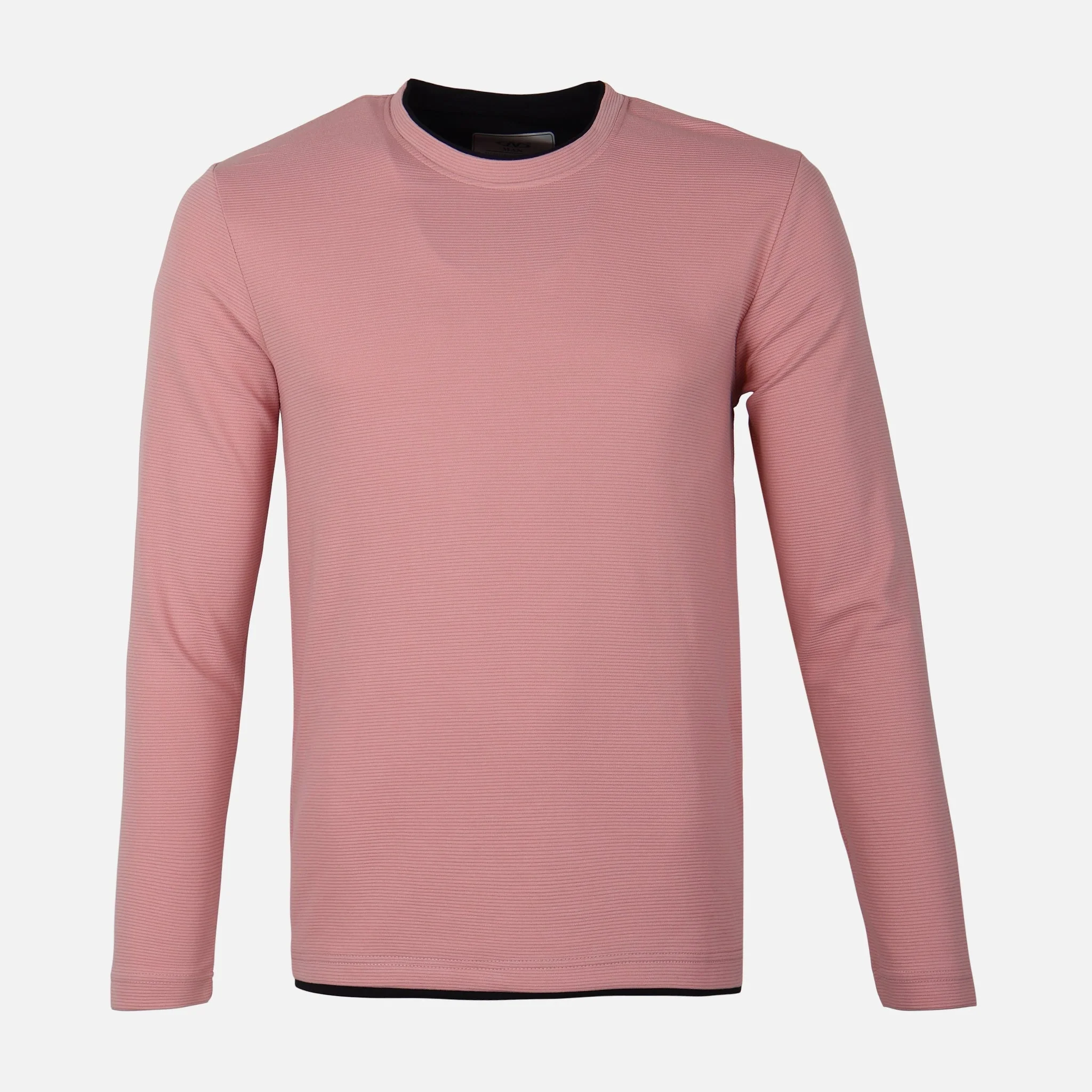 Men Long Sleeve T-Shirt Round Neck