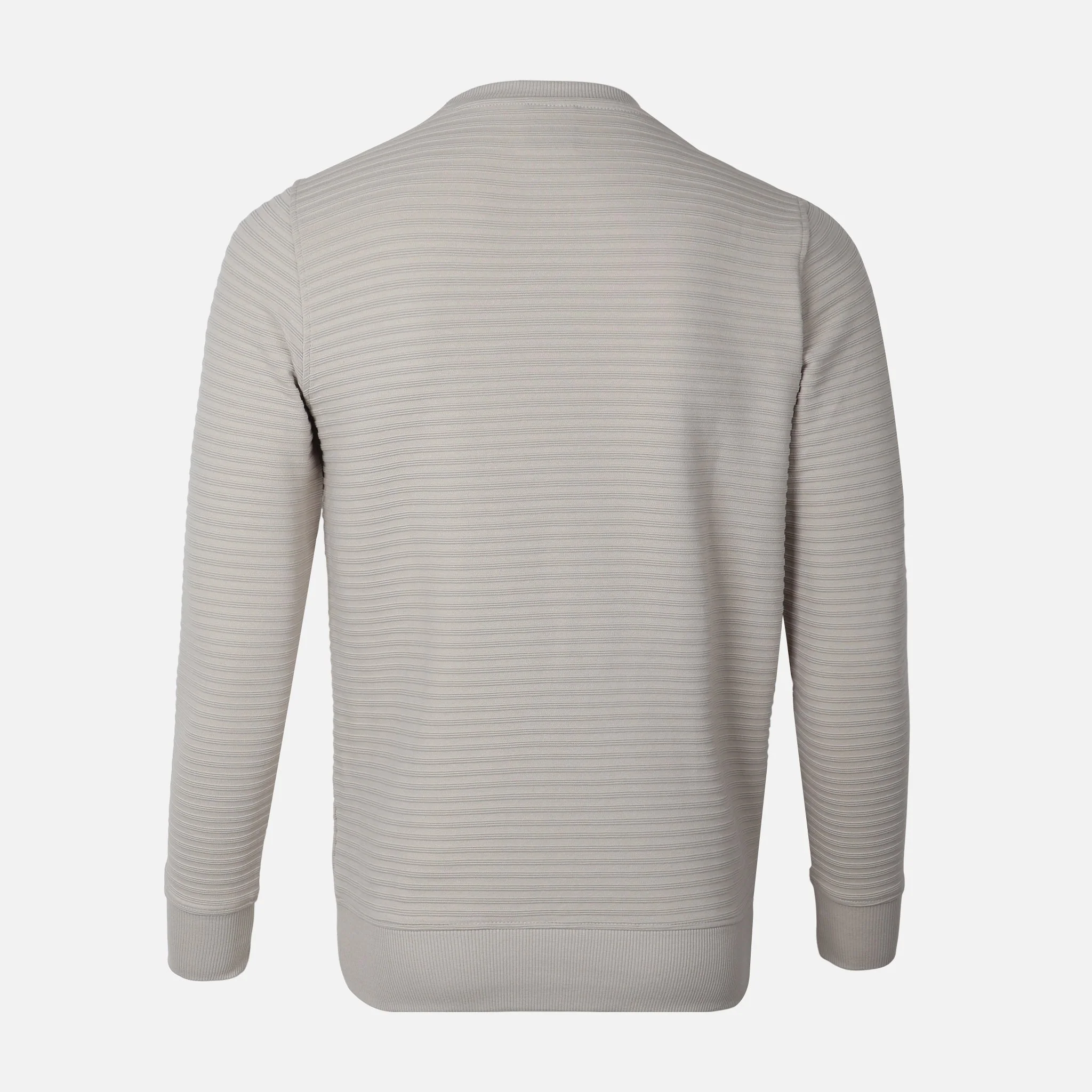 Men Long Sleeve T-Shirt Round Neck - Image 2