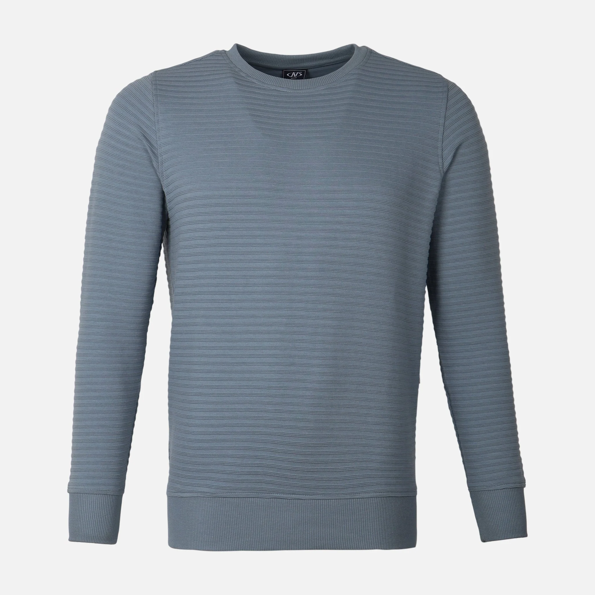 Men Long Sleeve T-Shirt Round Neck