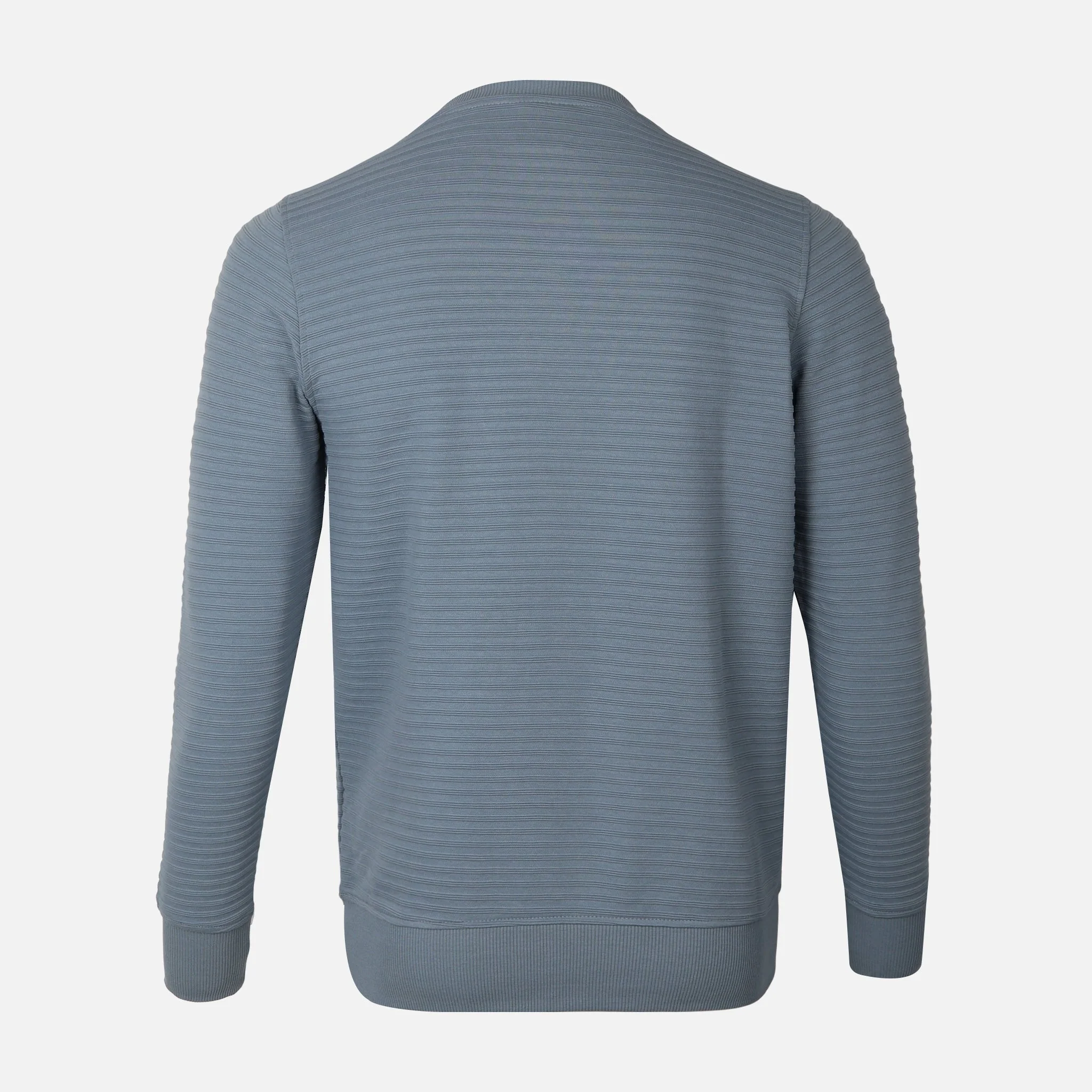 Men Long Sleeve T-Shirt Round Neck - Image 2